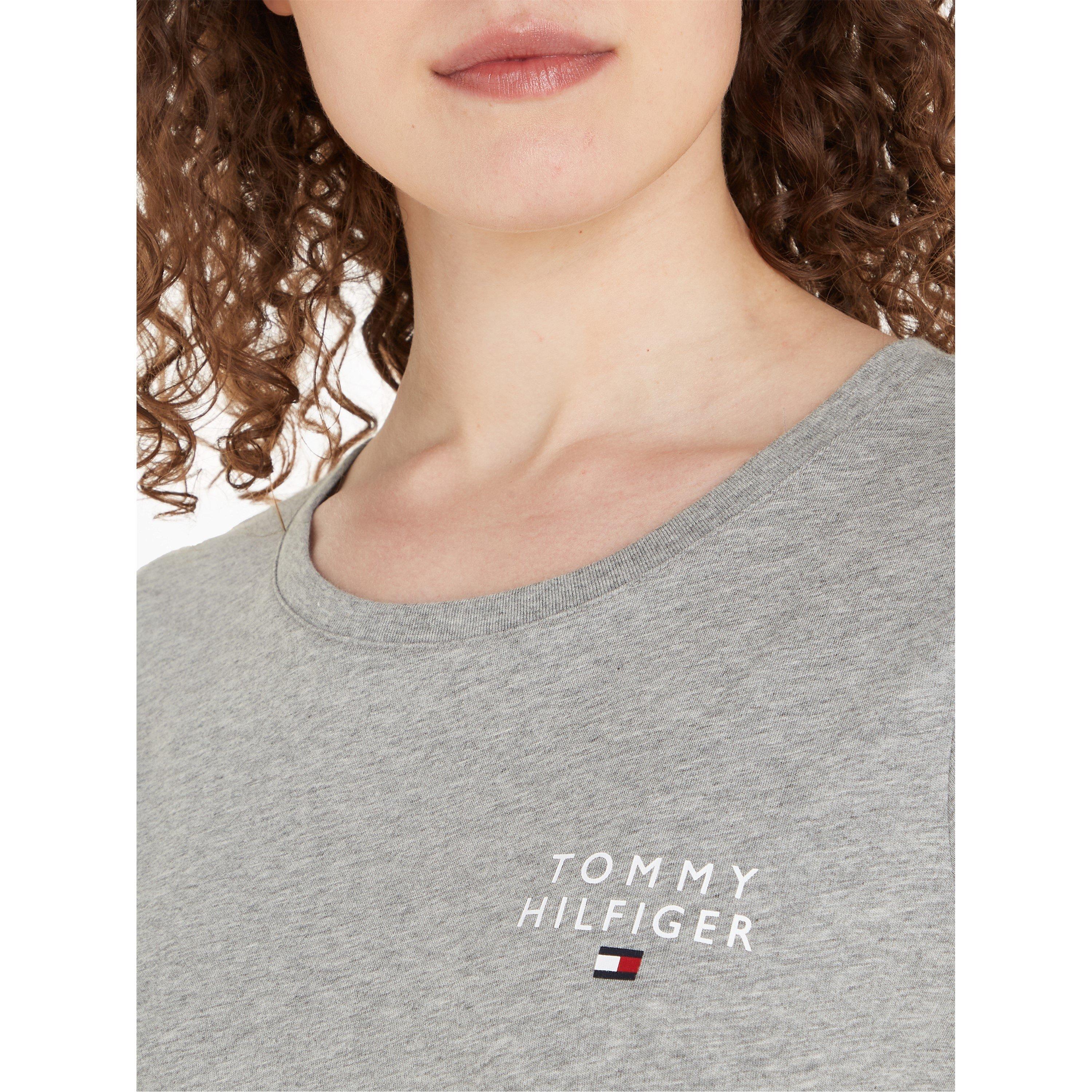 Grau Heather - Tommy Hilfiger - Logo Lounge T-shirt - 3