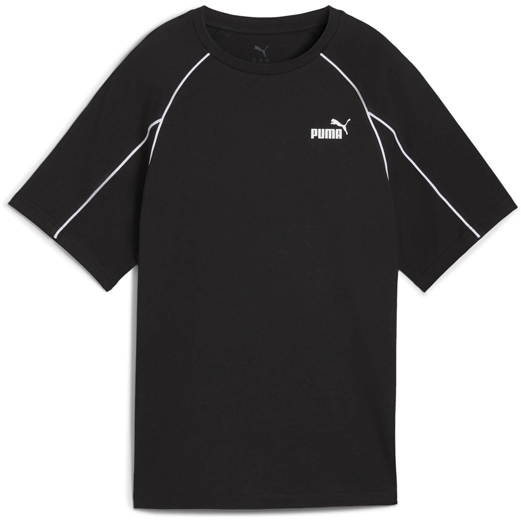 Puma Women's Sport Relaxed Regular Fit T-Shirt - Black Puma Black - 10 (S)