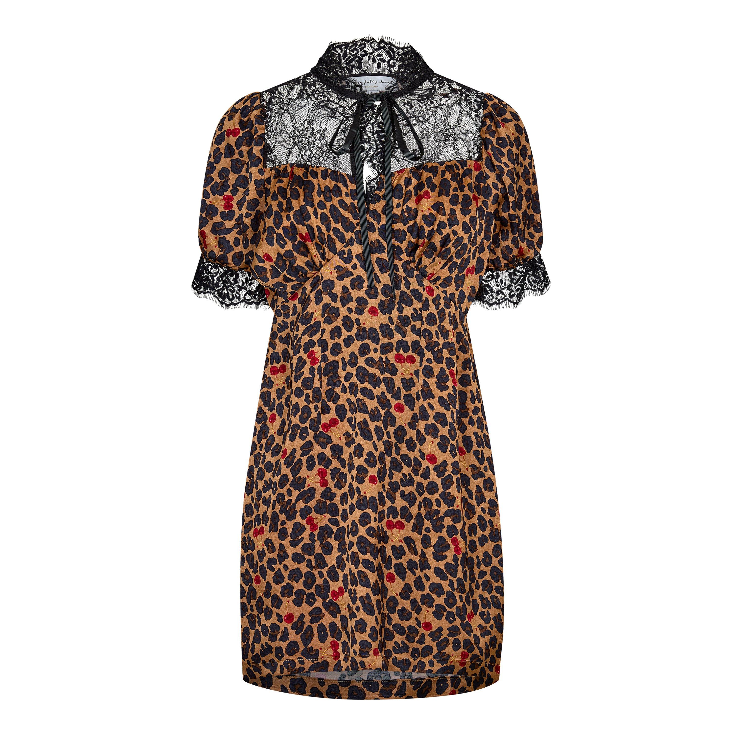 Brown - Never Fully Dressed - Women's Lyla Mini Dress - 1