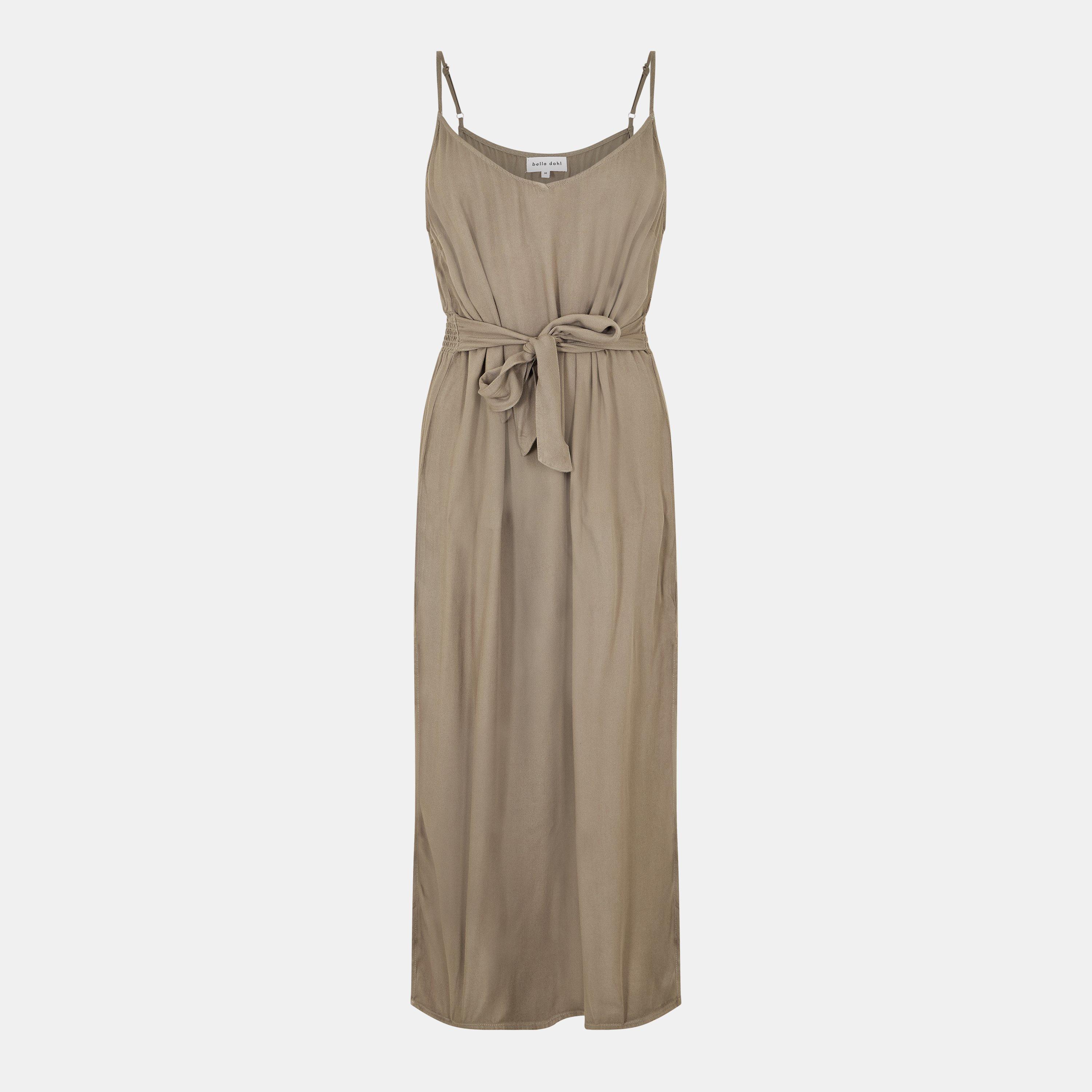 Bella Dahl Women's Smock Dress - Soft Army - 12 (M)