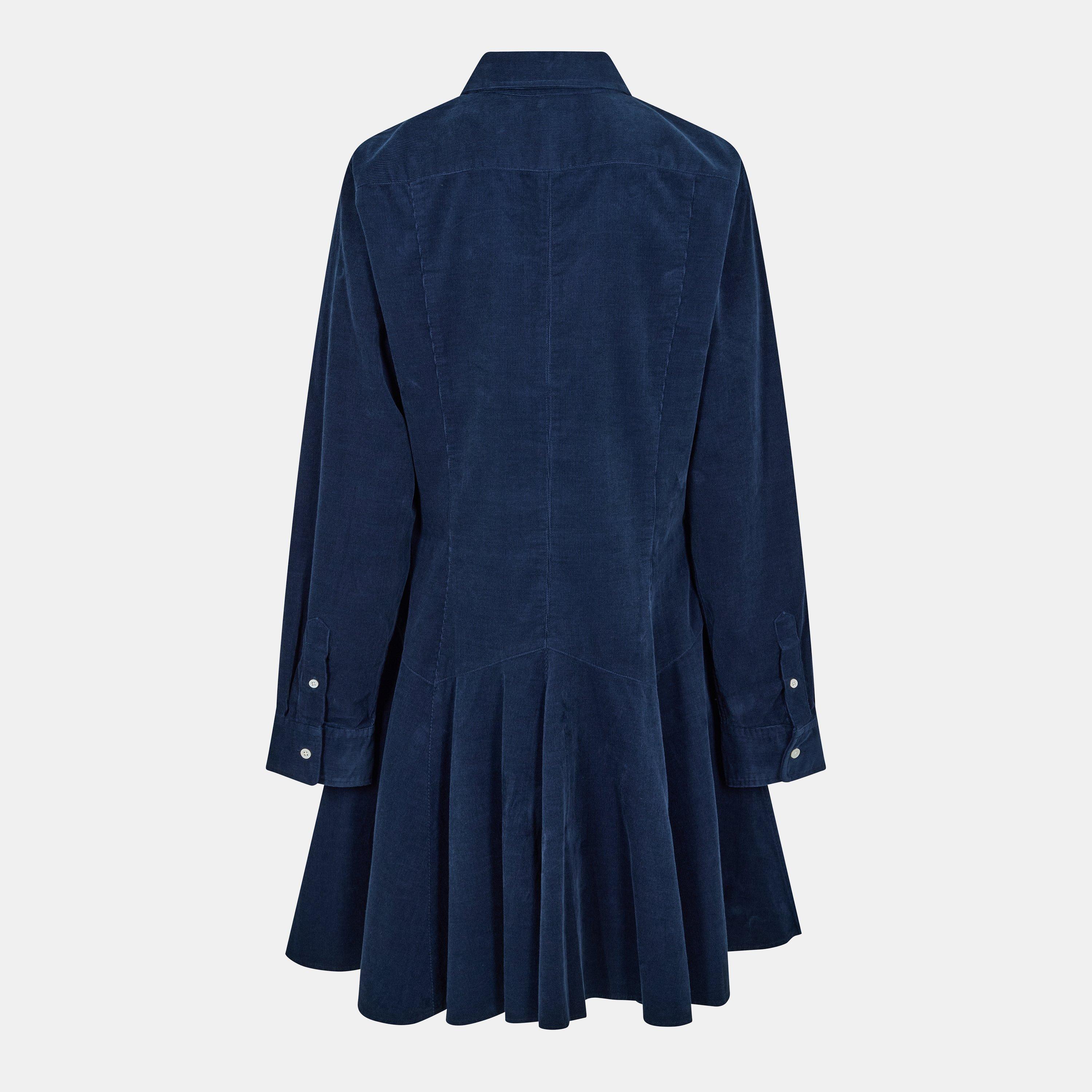 NAVY - Polo Ralph Lauren - Women's Cord Shirt Dress - 2