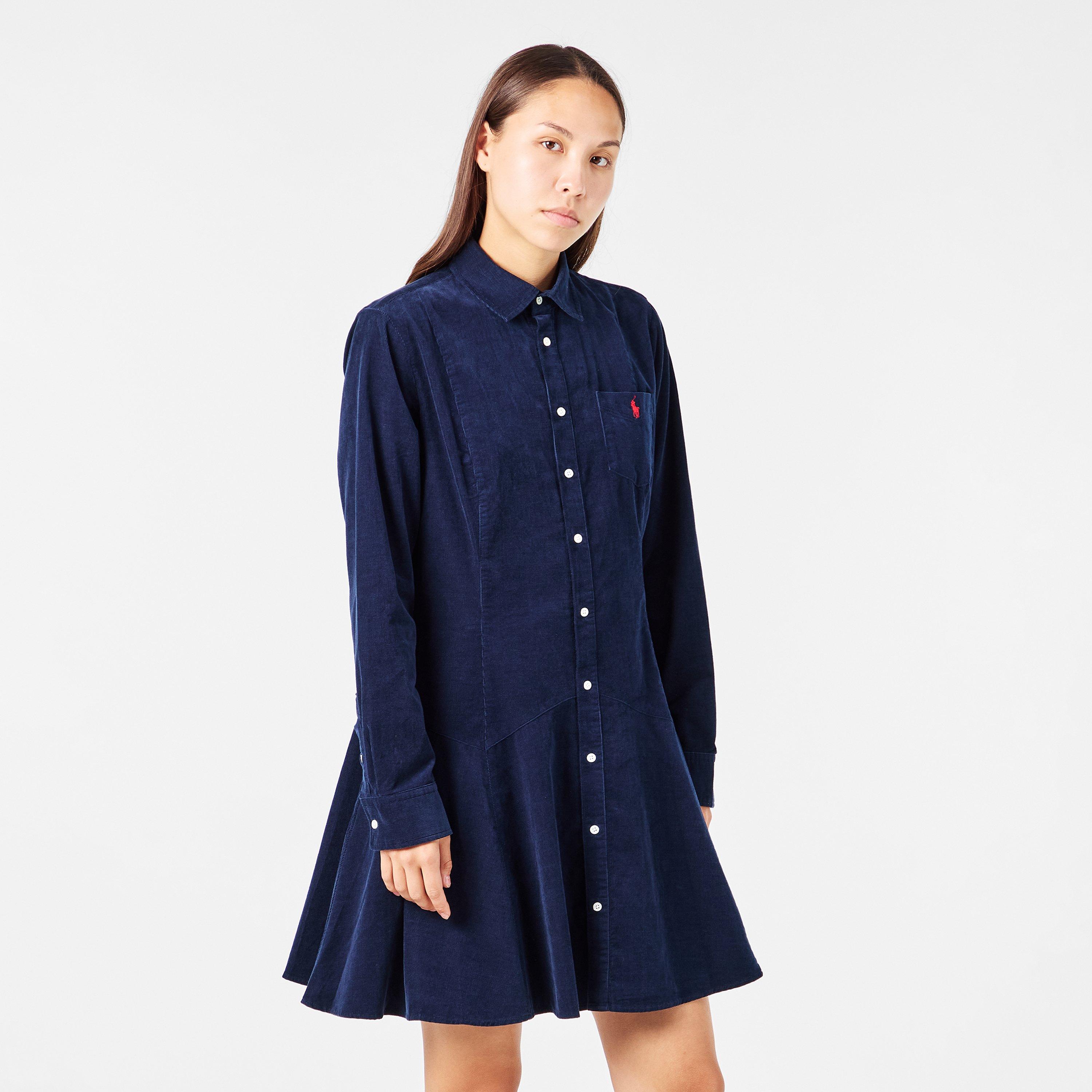 NAVY - Polo Ralph Lauren - Women's Cord Shirt Dress - 3