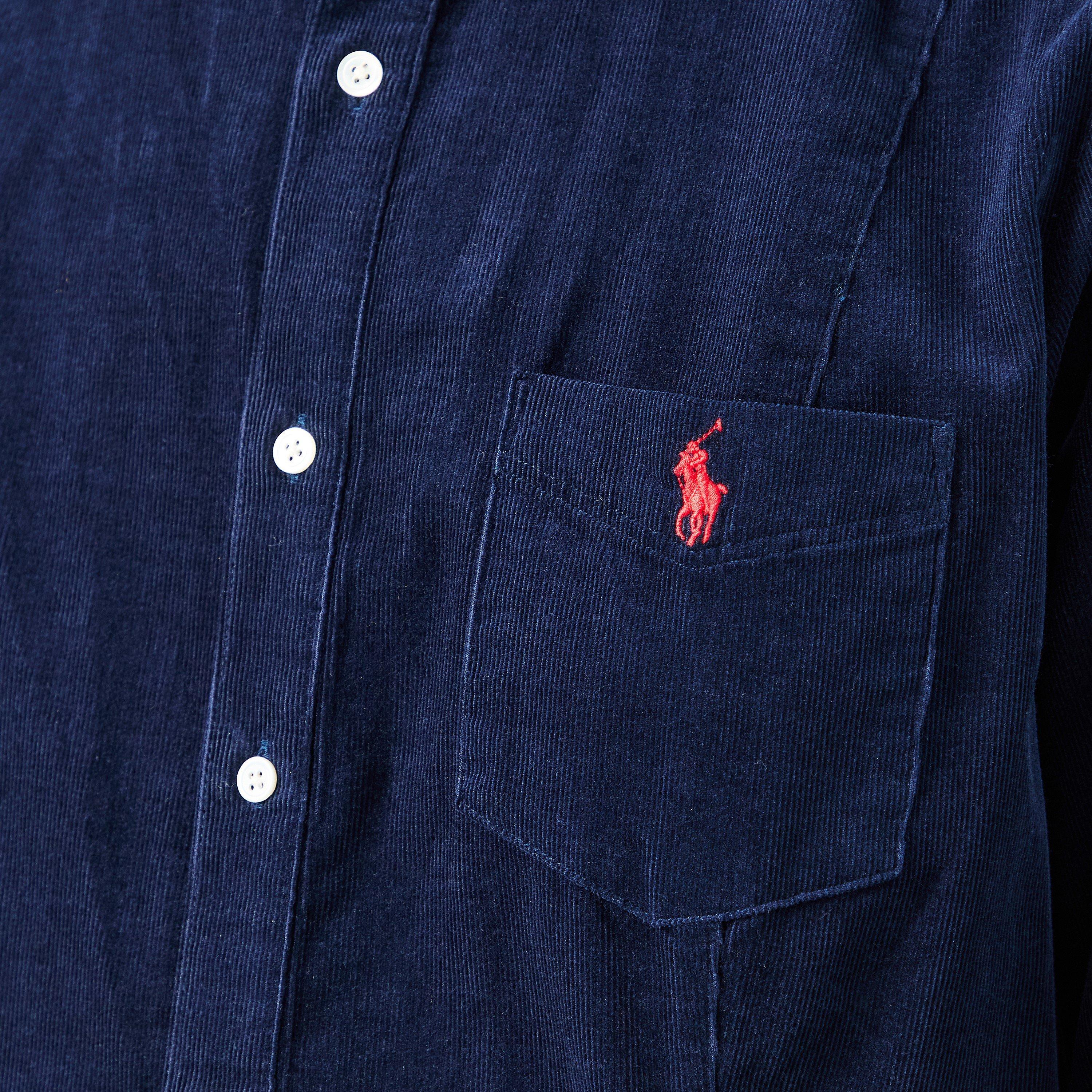 NAVY - Polo Ralph Lauren - Women's Cord Shirt Dress - 5