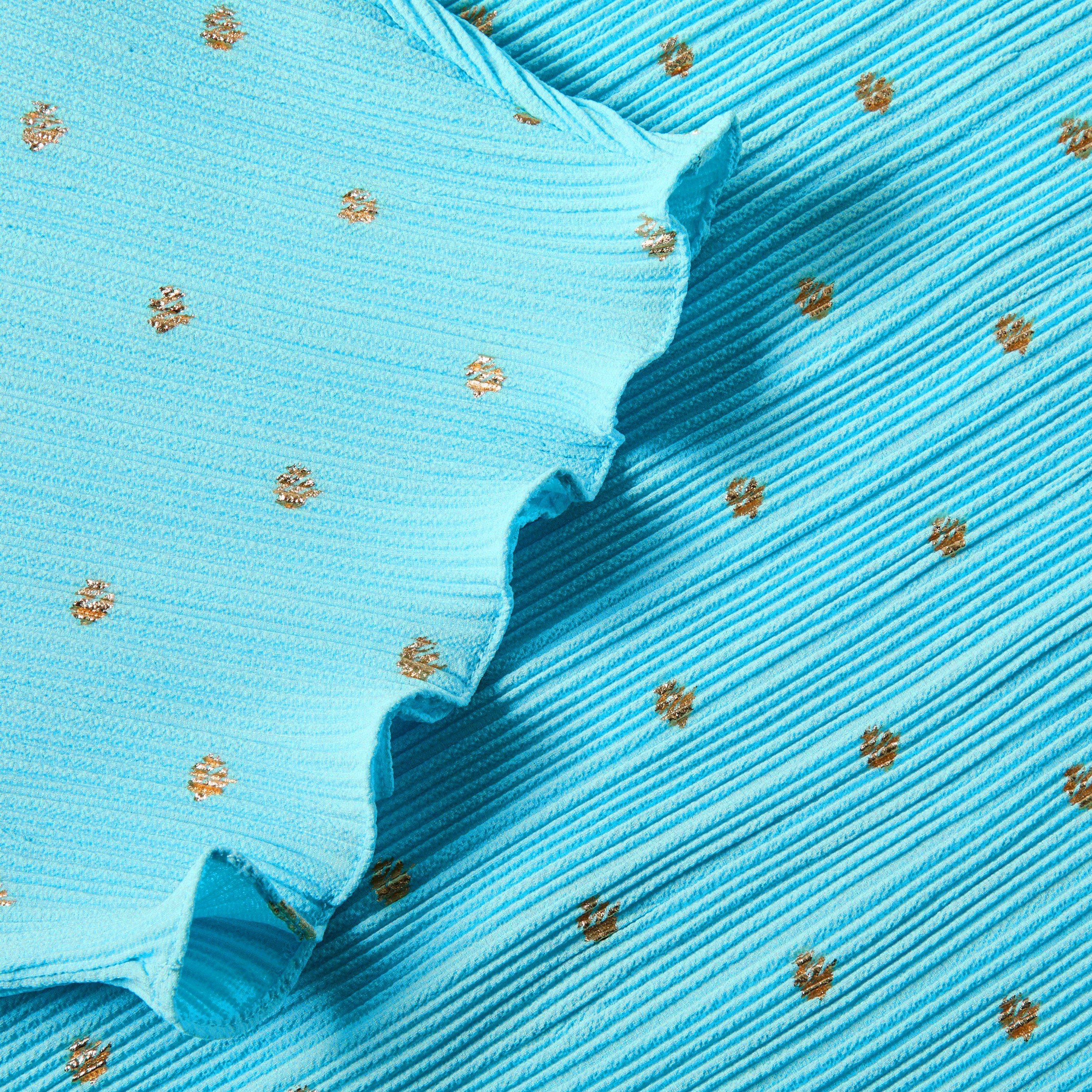 Blue - Never Fully Dressed - Women's Long Maxi Dress - 3