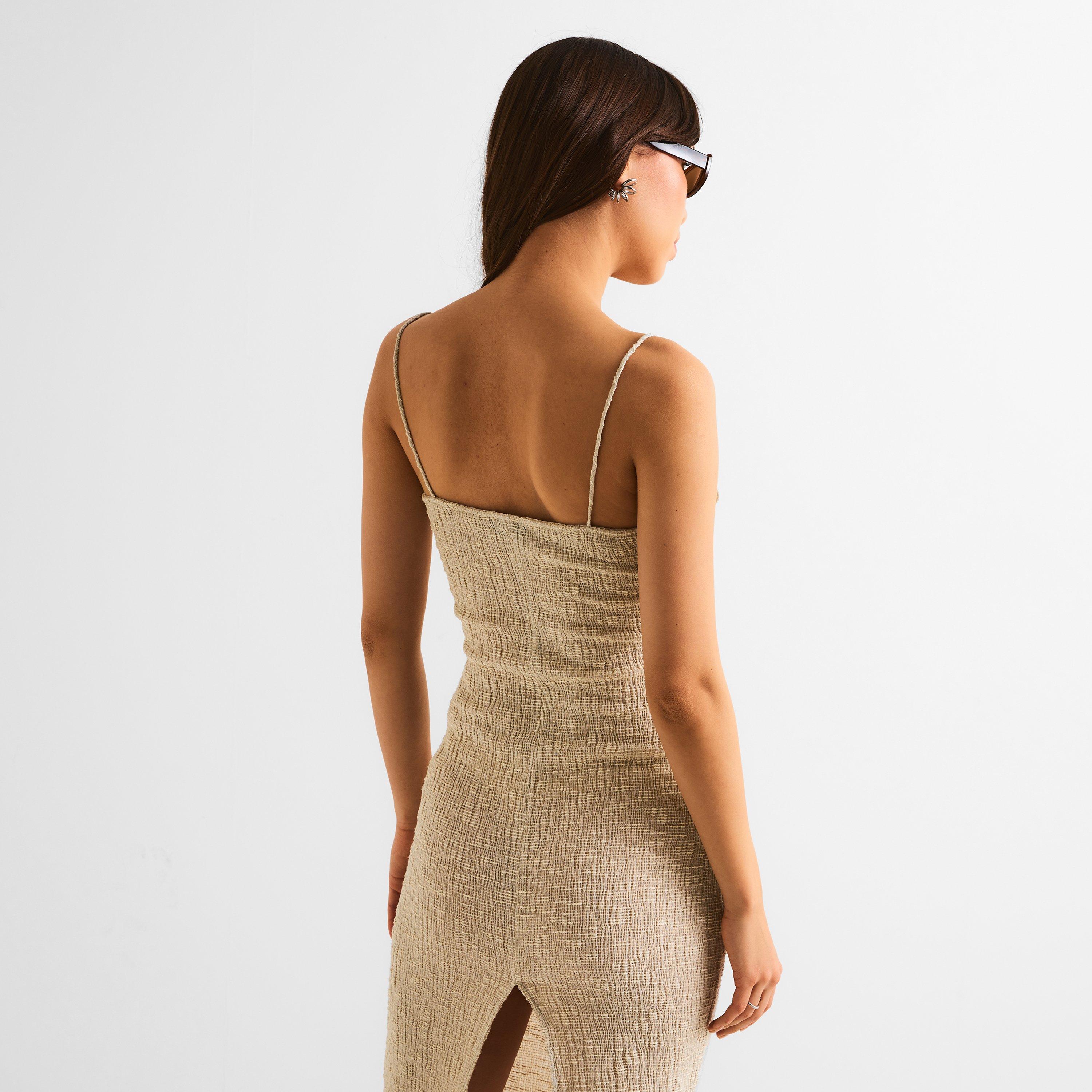 Beige - Magda Butrym - Women's Dress 02 Slip - 4