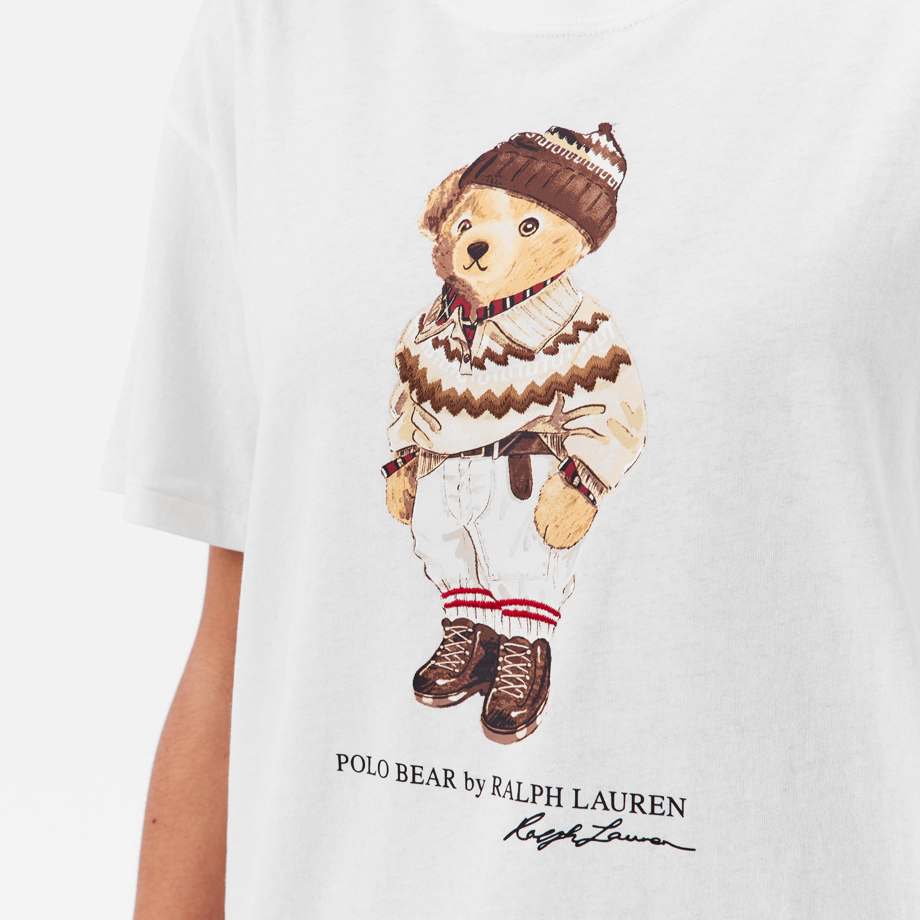 WARM WHITE - Polo Ralph Lauren - Women's Regular Fit Knitted T-Shirt - 5