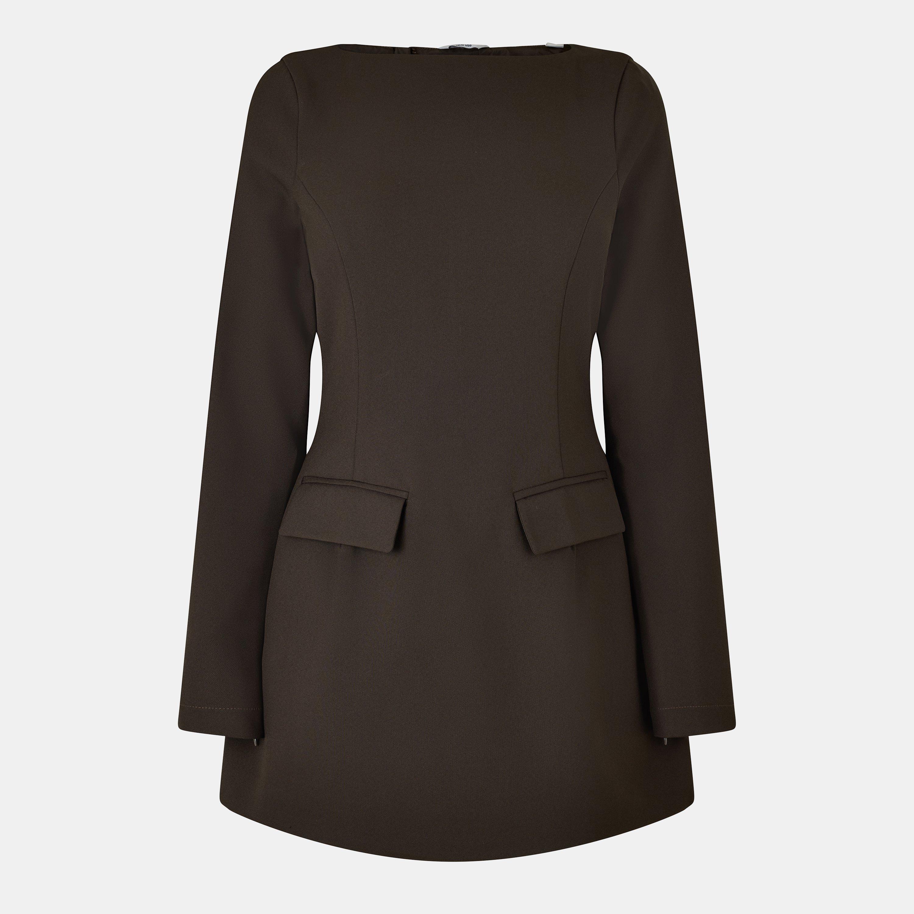 Kakao - Jack Wills - Women's Boat Neck Mini Dress - 1