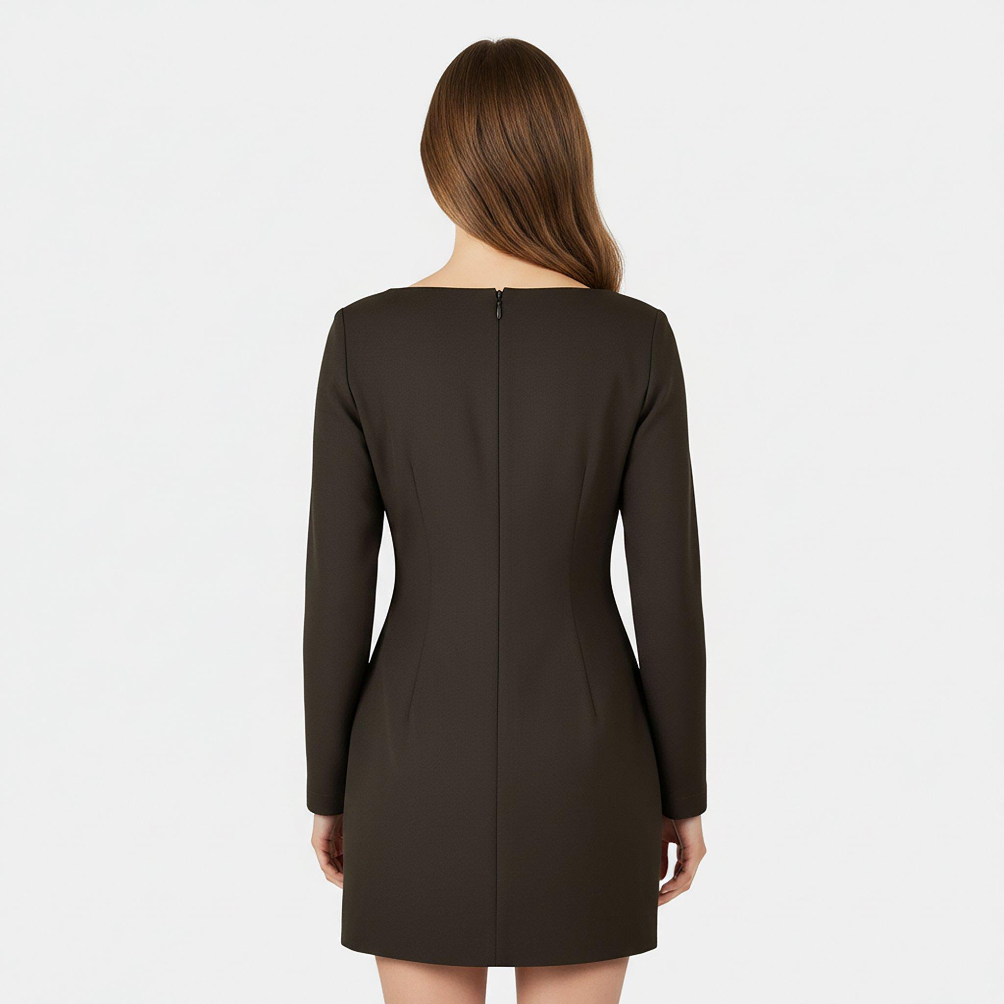 Cocoa - Jack Wills - Women's Boat Neck Mini Dress - 4