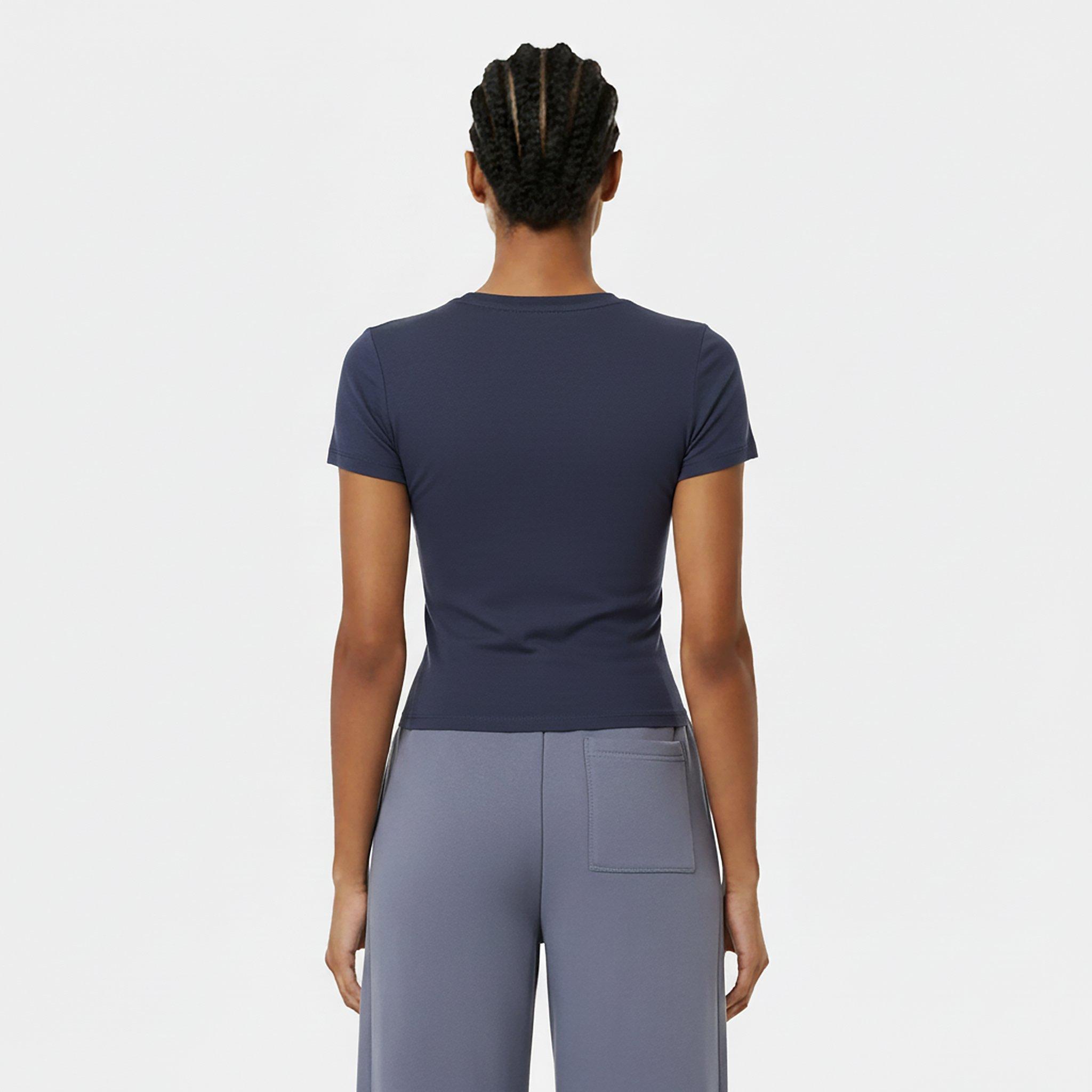 Taupe - Jack Wills - Women's Graphic Baby Slim Fit T-Shirt - 4