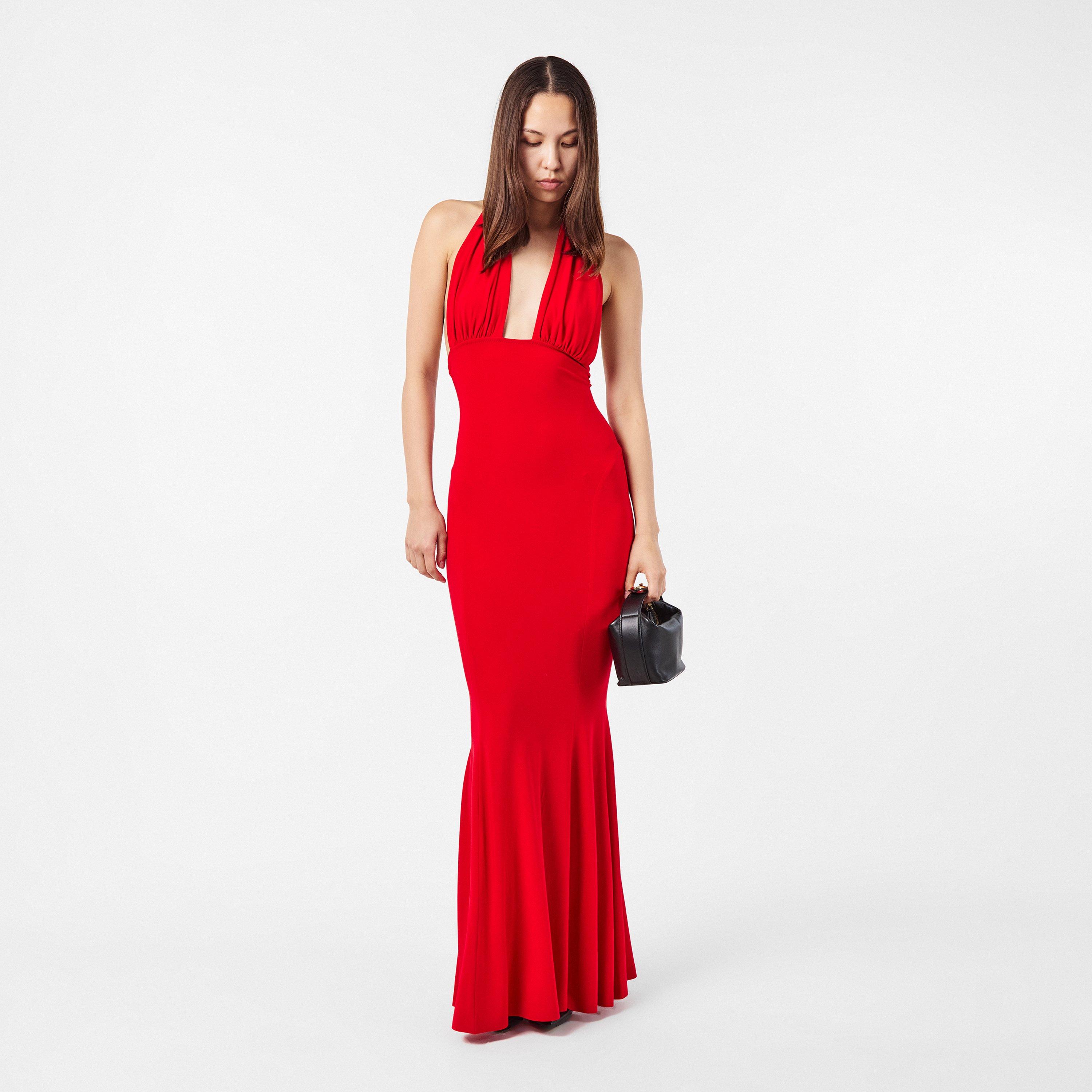 Tiger Red - Norma Kamali - Women's Maxi Dress - 6