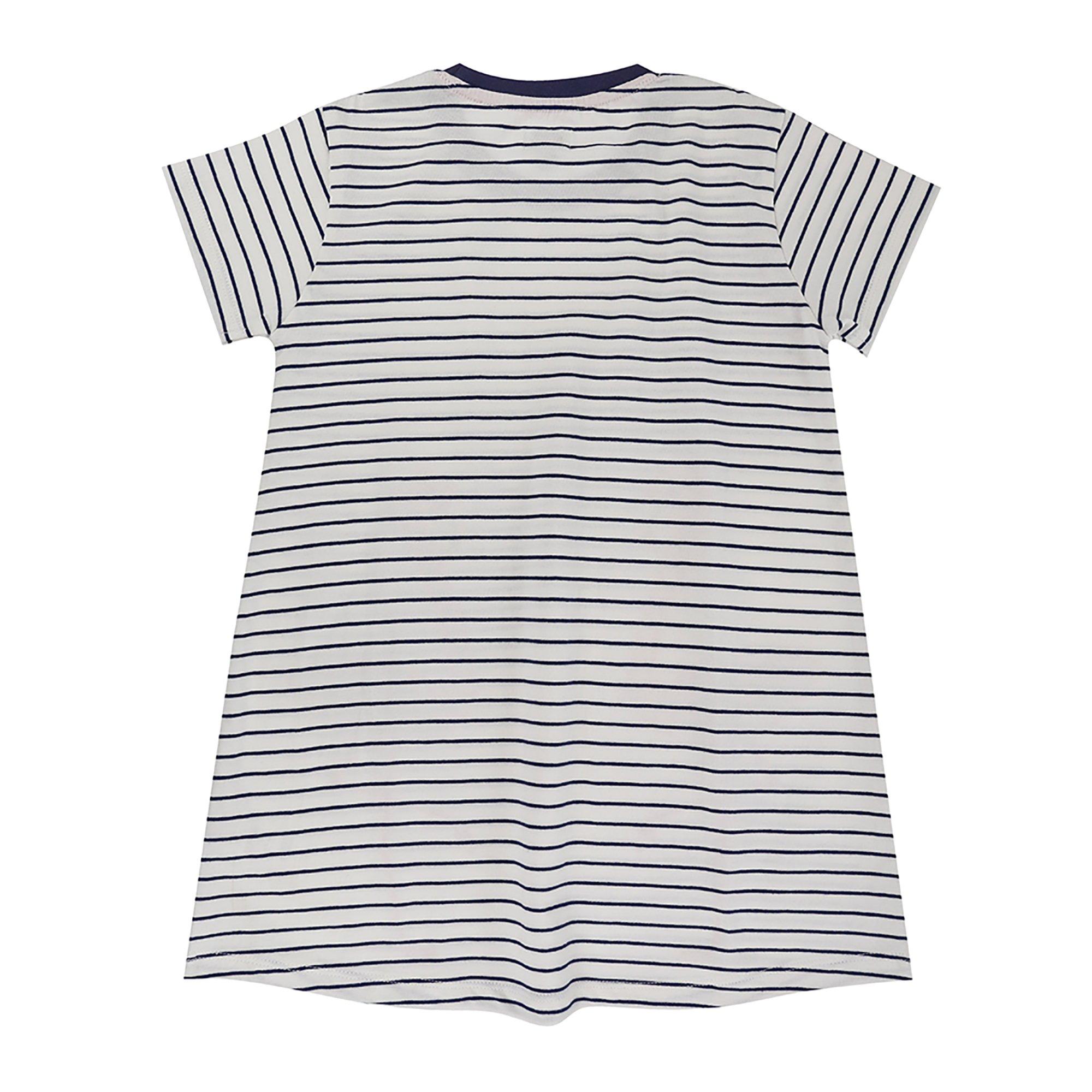 Blue - Lilly and Sid - Flamingo Pocket A-Line Dress - 2