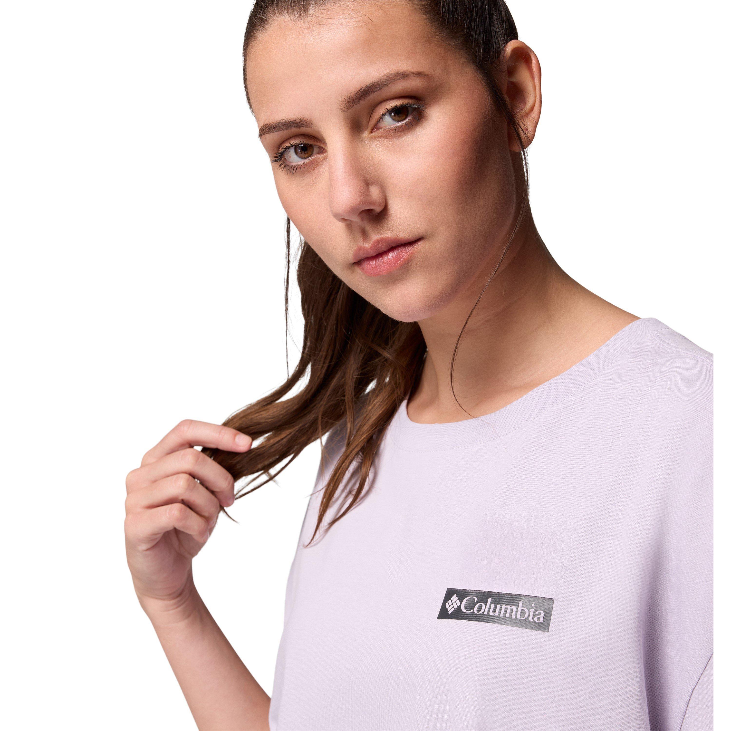 Lacender Pearl - Columbia - Women's Oversized T-Shirt - 4