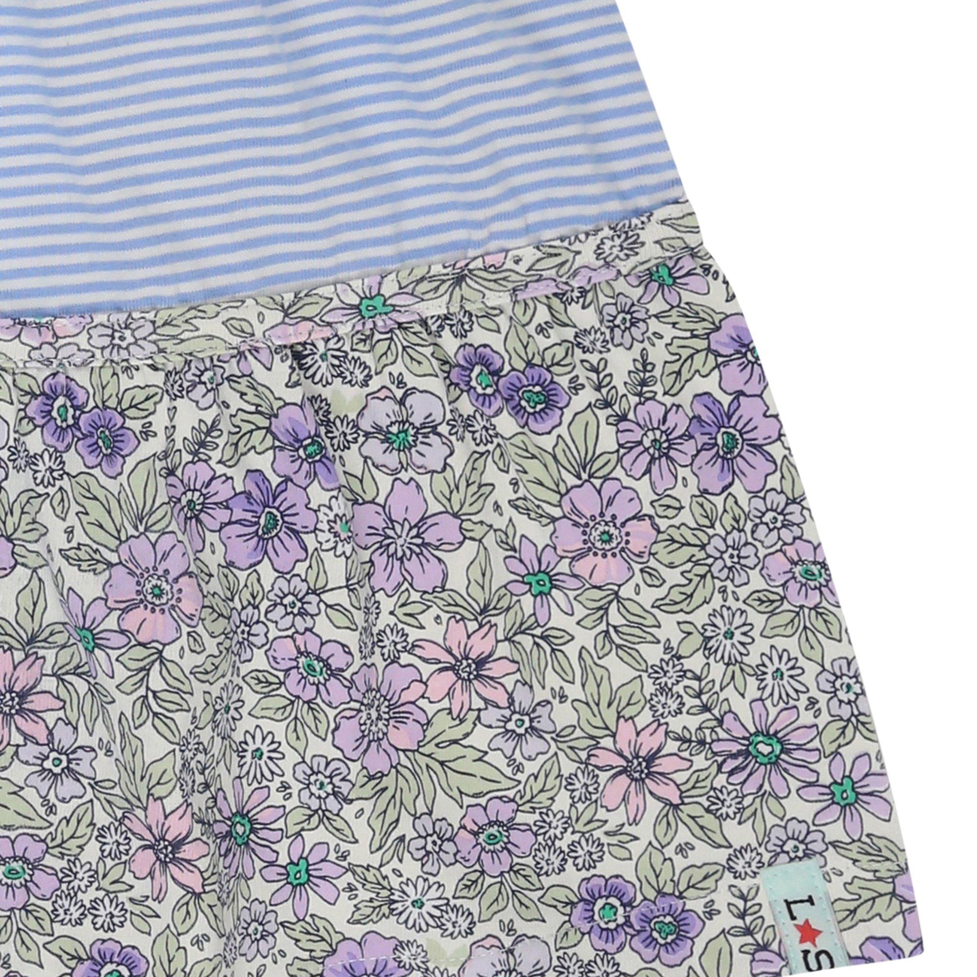 Multi - Lilly and Sid - Patchwork A-Line Dress - 4