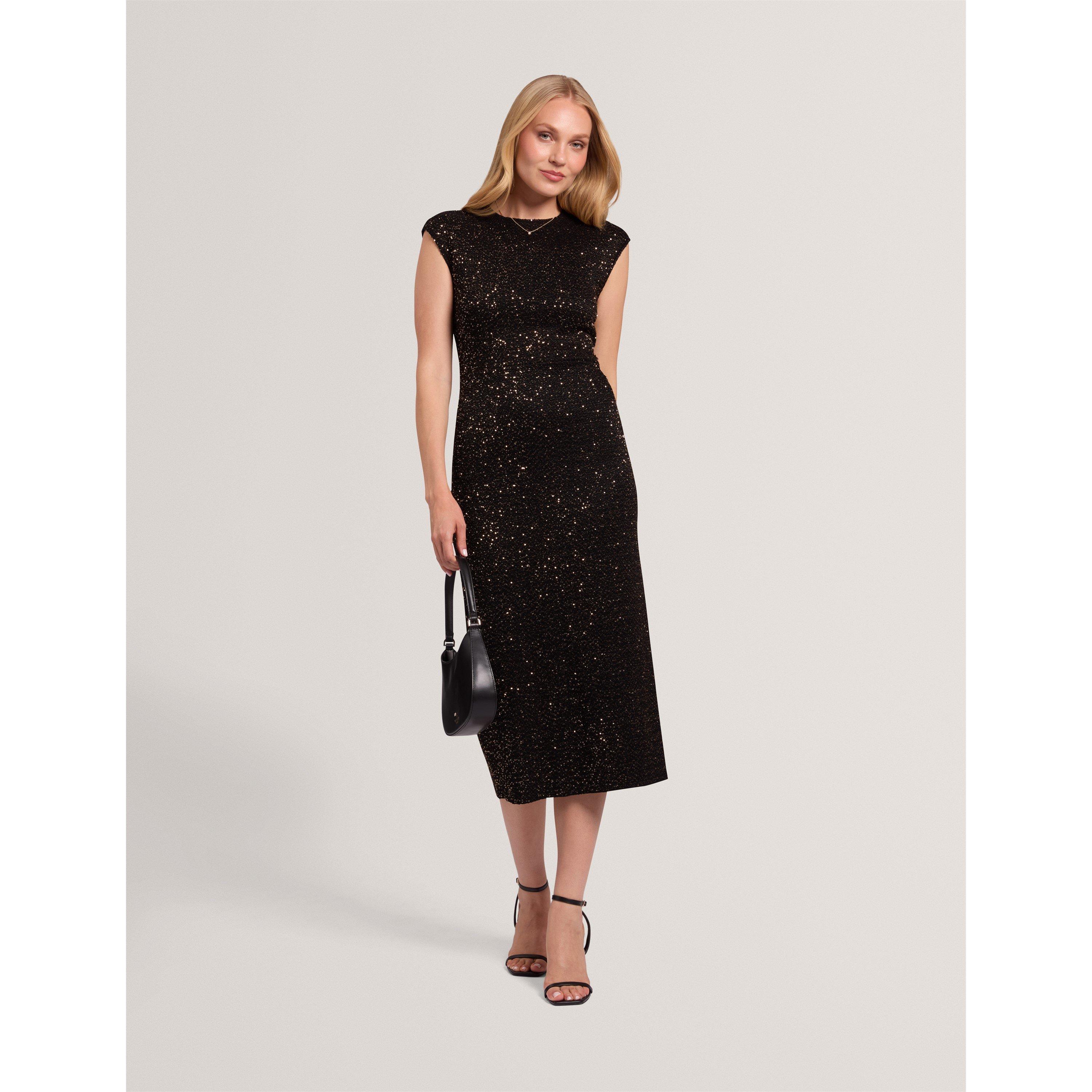 Black - Ted Baker - Ted SS Sequin Dress Ld71 - 3