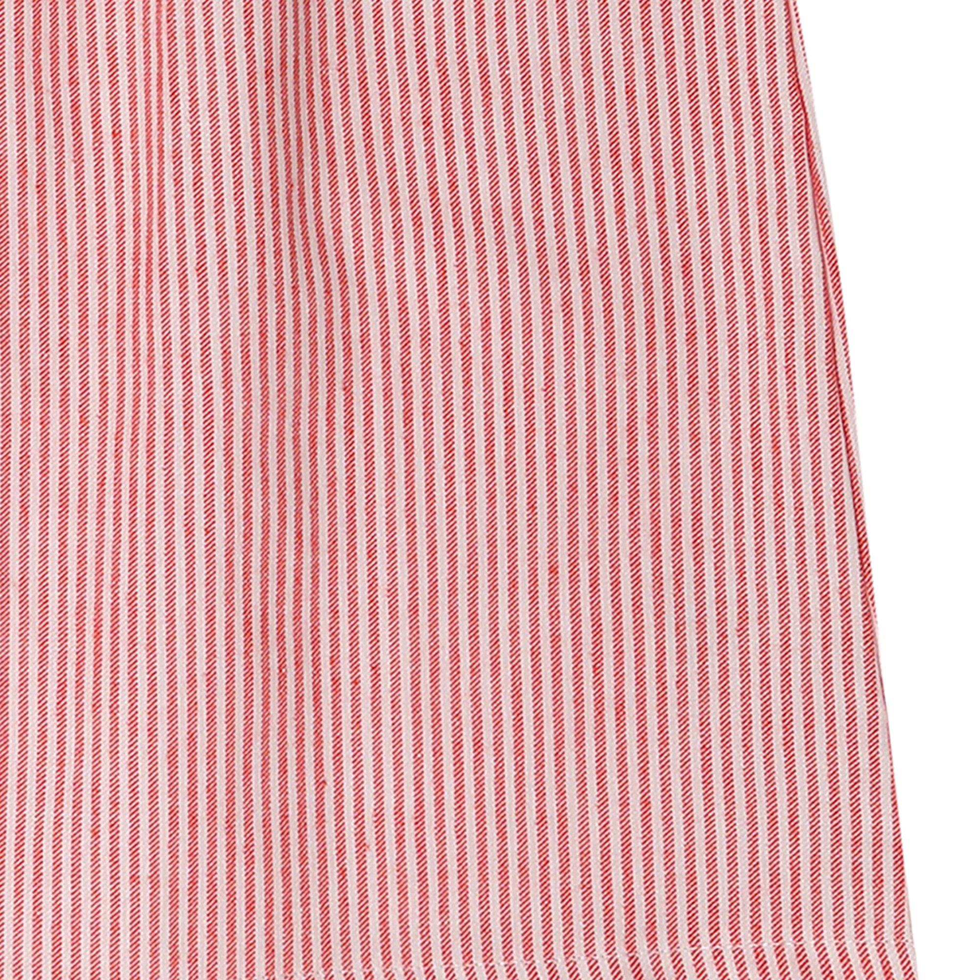 Red - Lilly and Sid - Red Woven A-Line Dress - 4