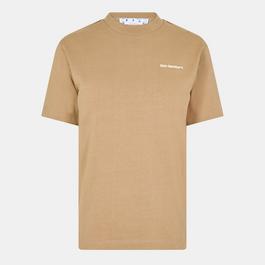Off White Casual T Brown Ld99