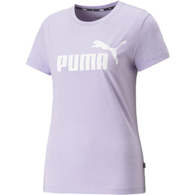 Violet vif - Puma - Jack & Jones Original block logo t-shirt in navy - 1