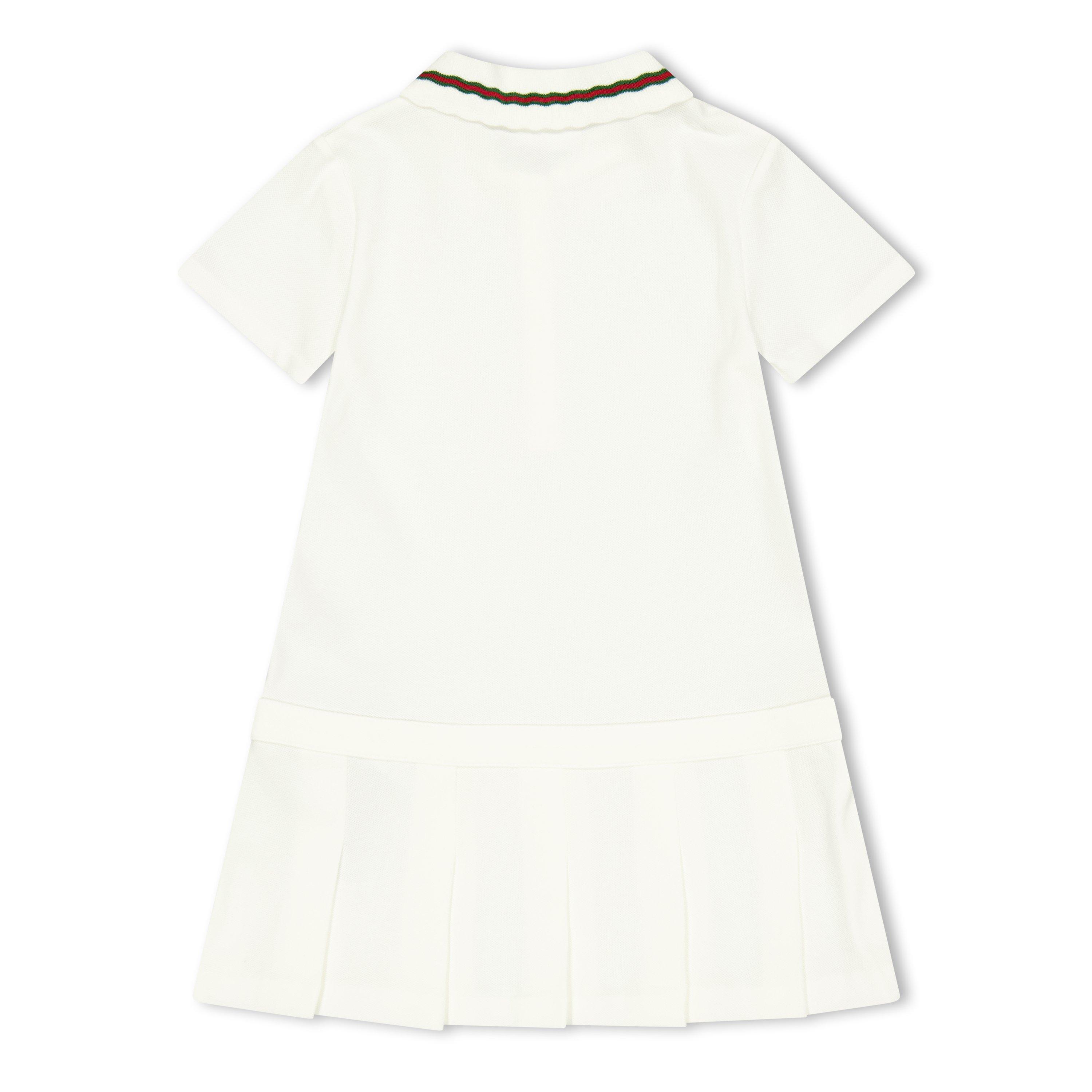 White 9024 - Gucci - Kids' Polo Dress - 2