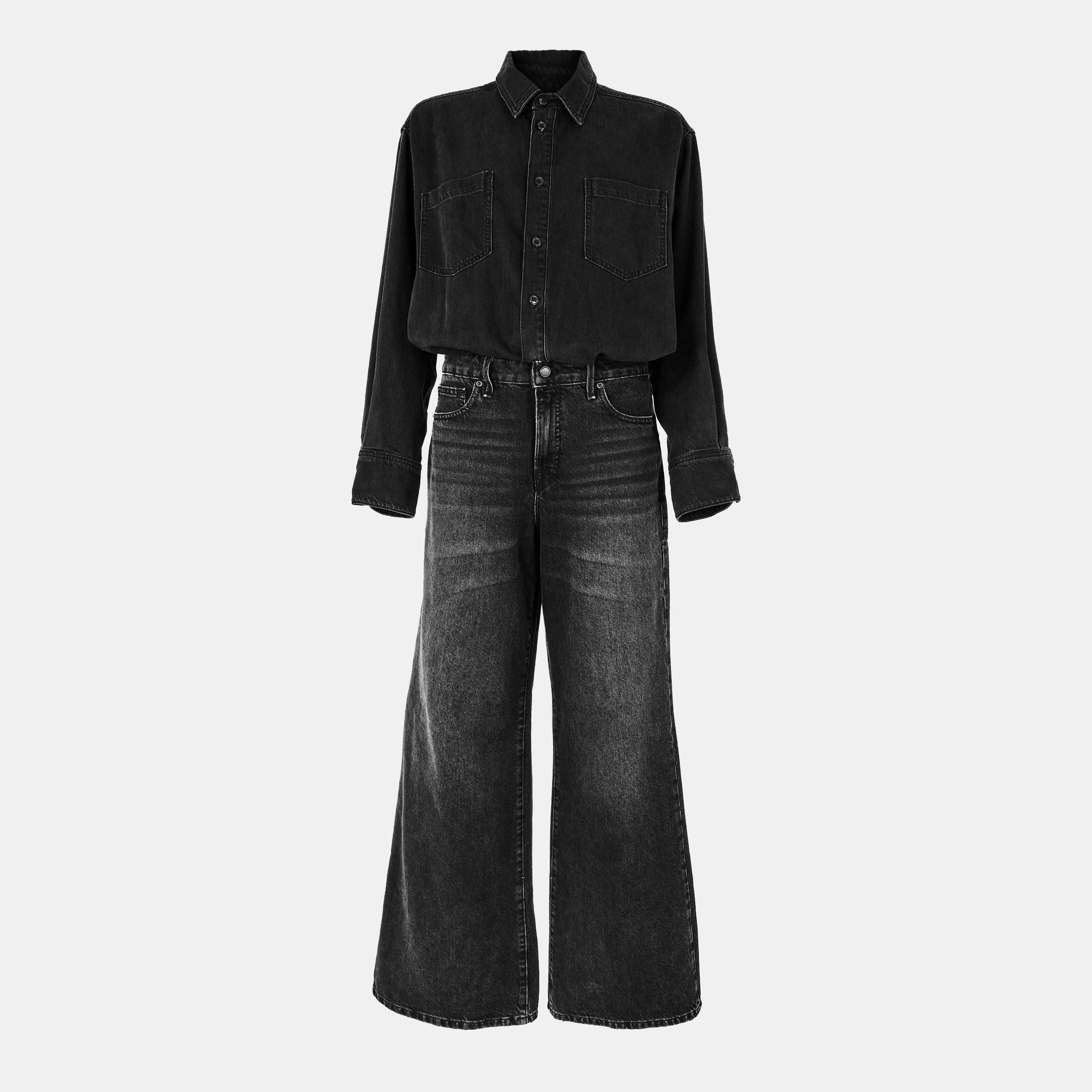 black389 - Good American - Women's Good British Jumpsuit - 1