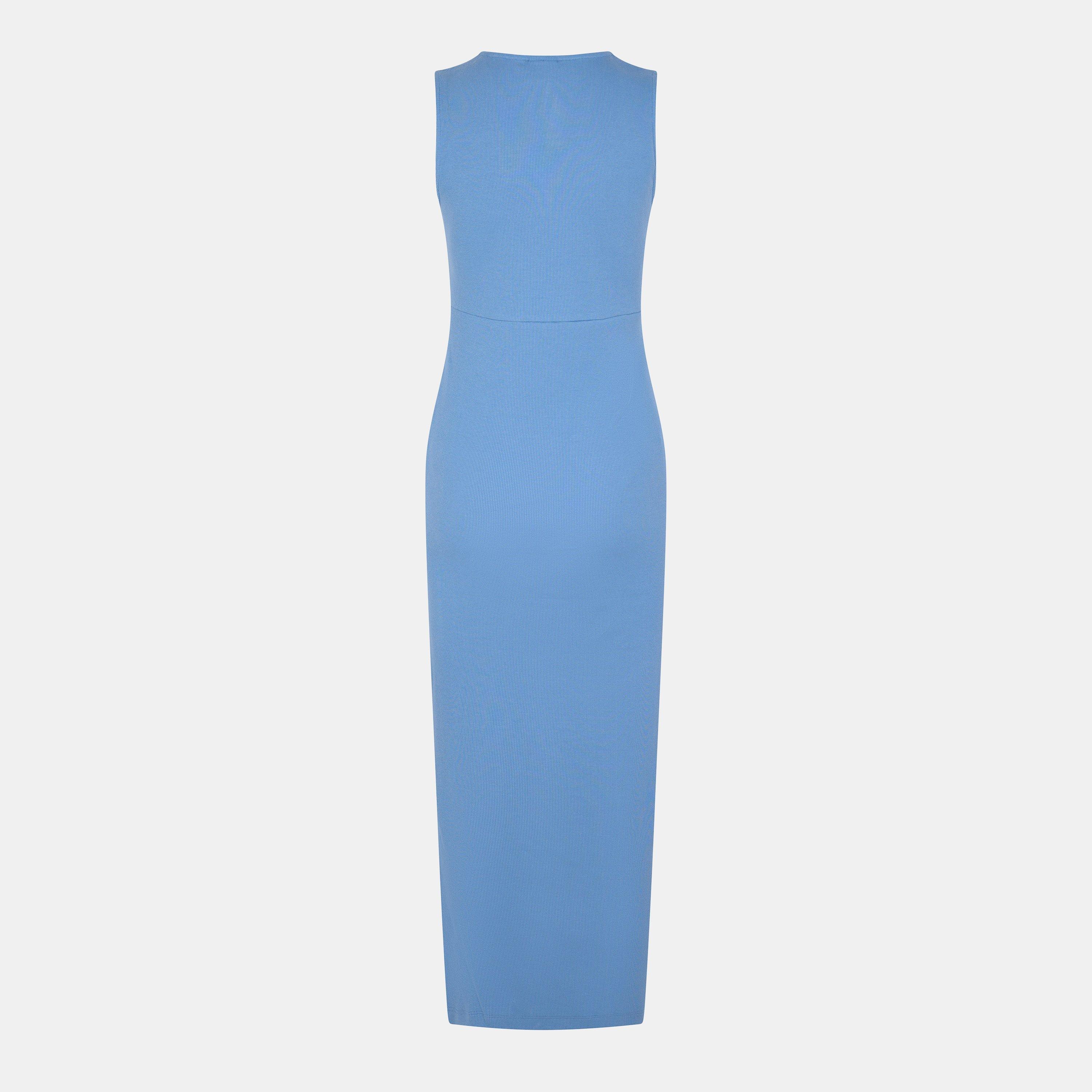 Coronet Blue - Mamalicious - Maternity Maxi Dress - 2