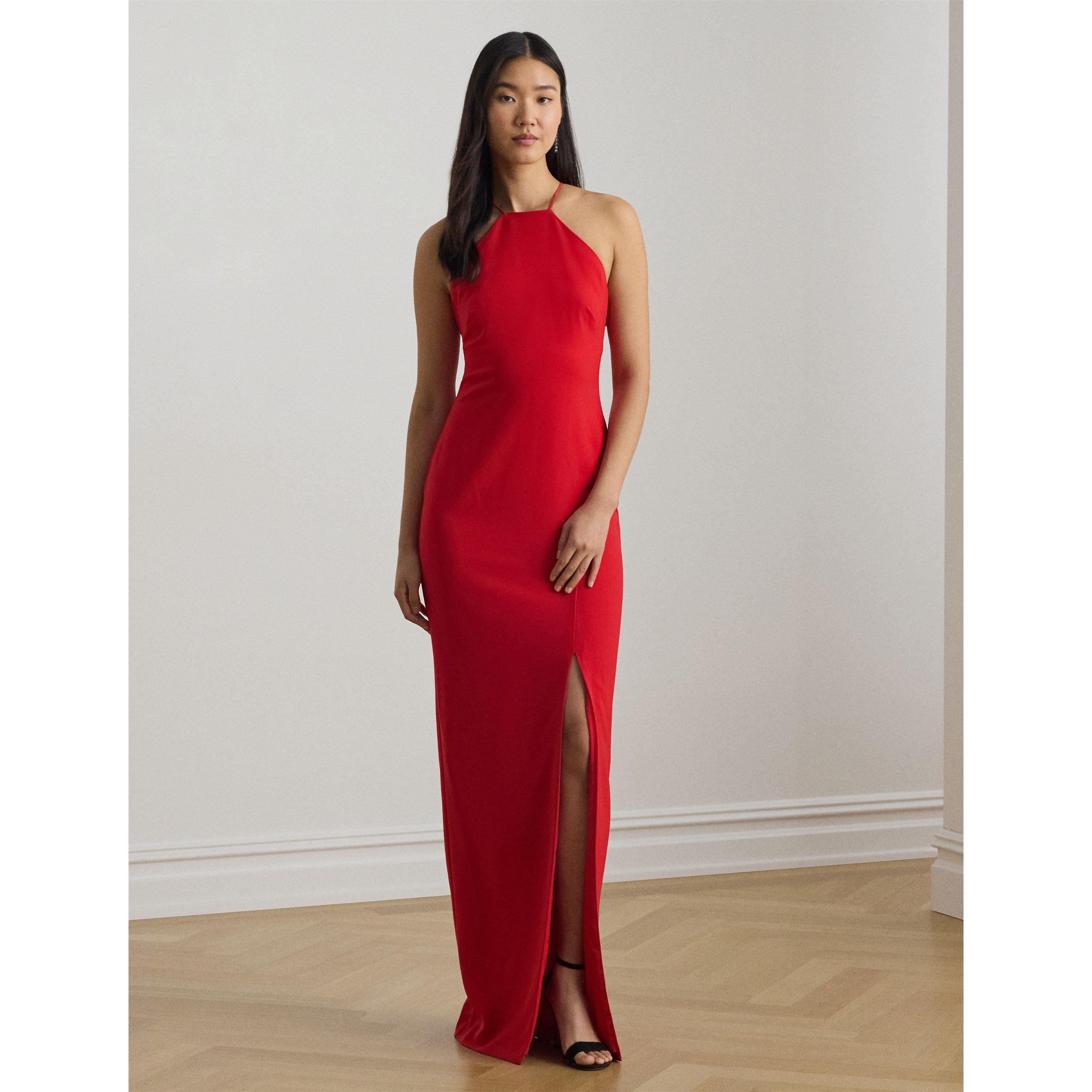 CRUISE RED - Lauren by Ralph Lauren - LRL Halterneck Dress Ld62 - 6