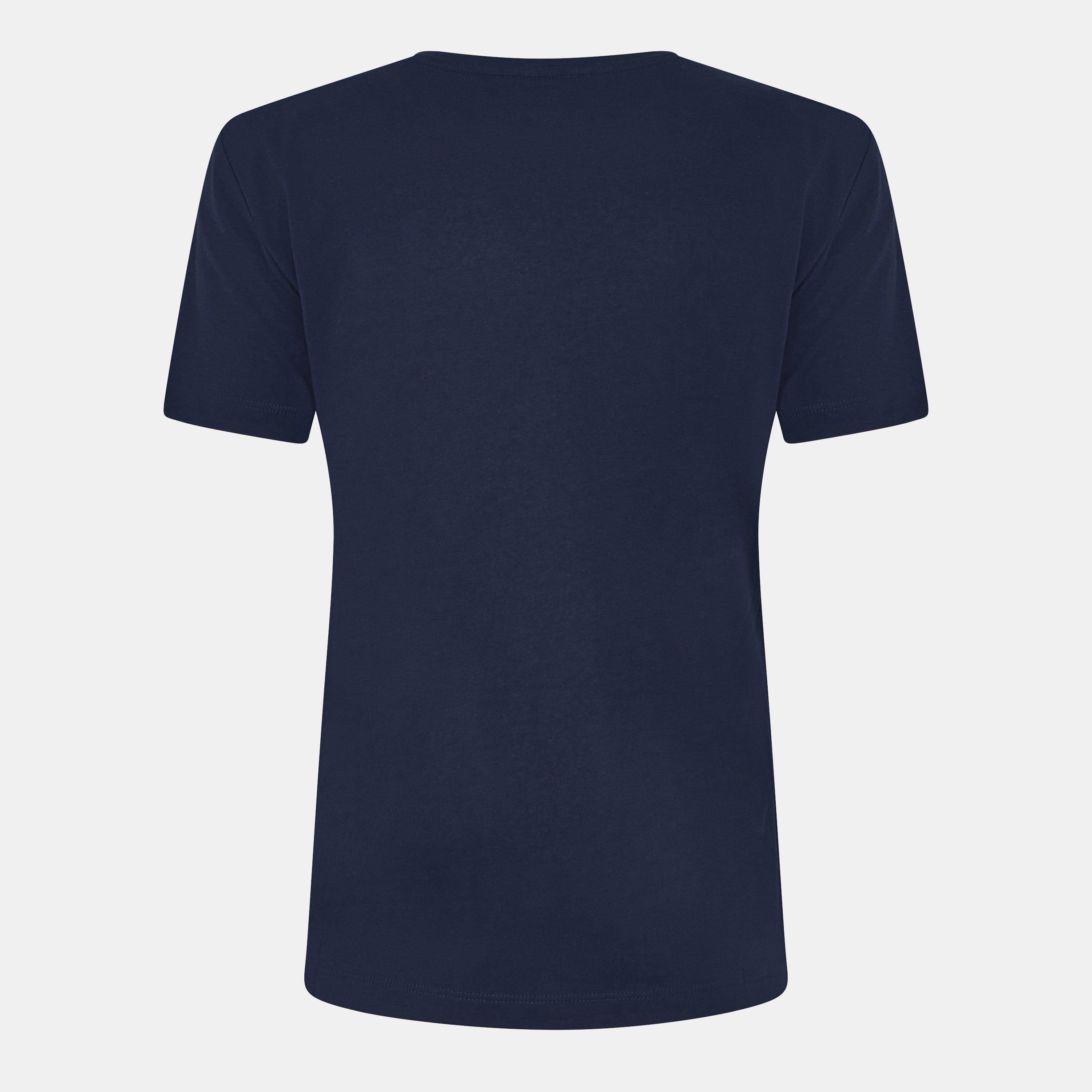 Dark Night Navy - Tommy Hilfiger - Women's Script Short Sleeve T-Shirt - 2