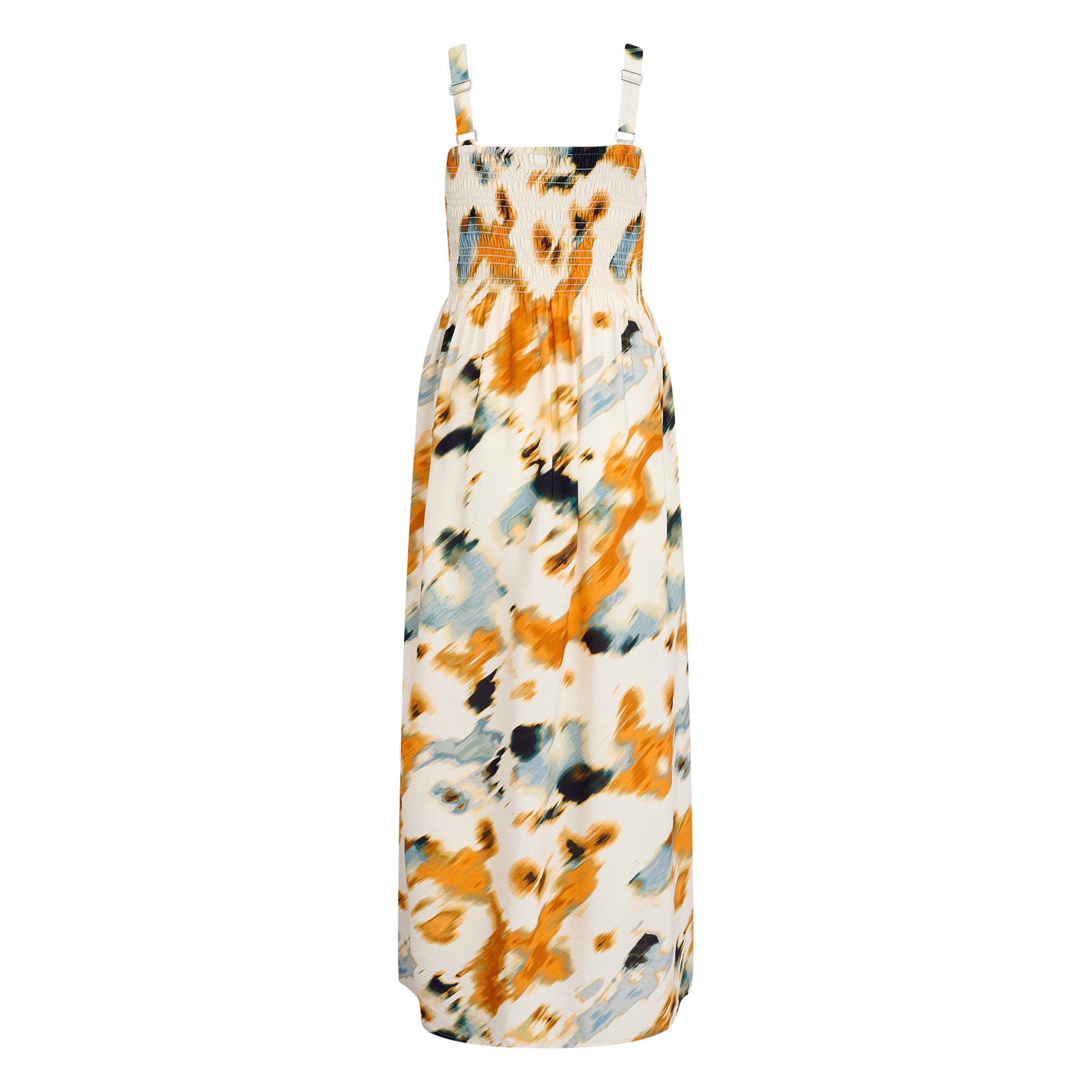 Sunburst Floral - DKNY - Women's Long Maxi Dress - 2