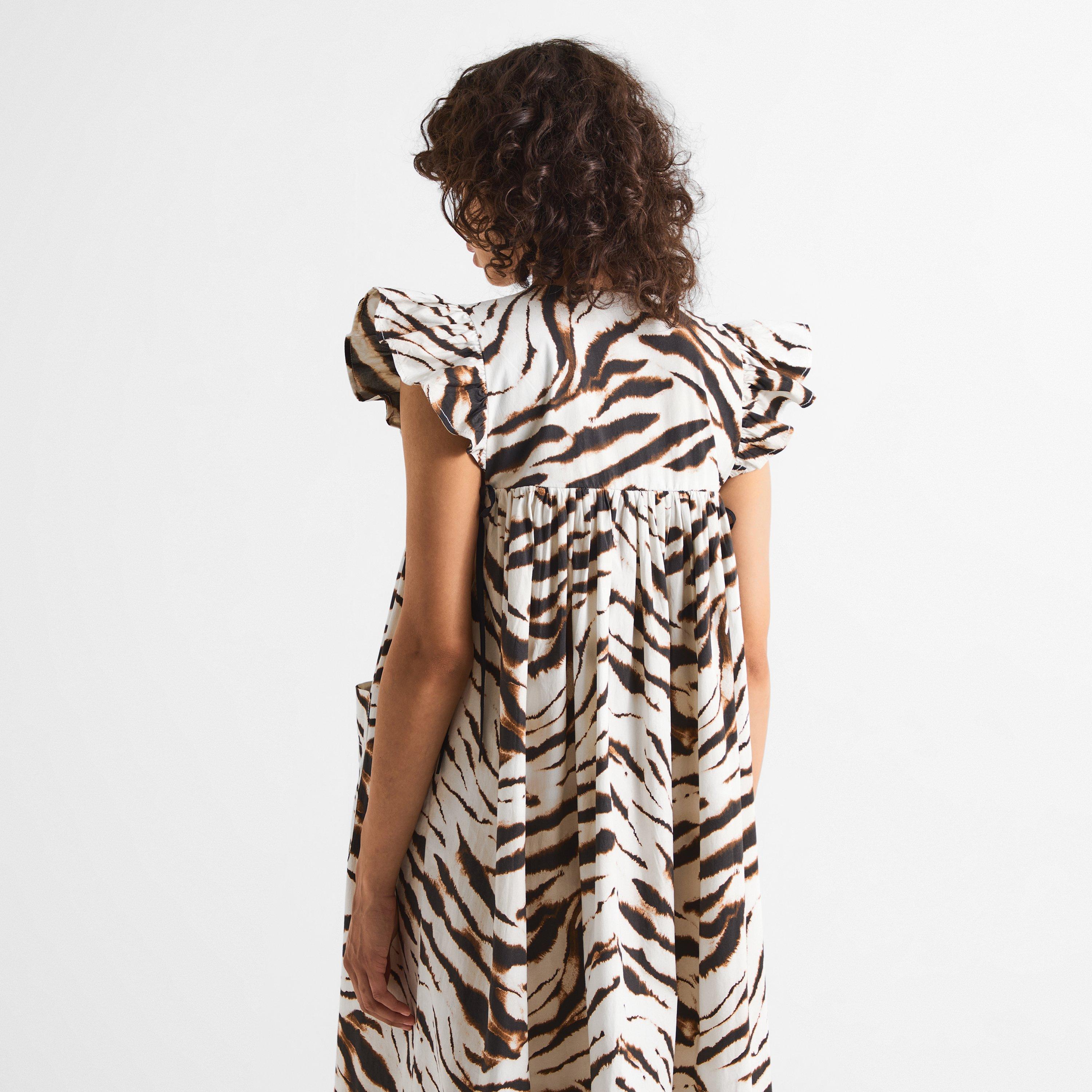 Egret - Ganni - Women's Angel Long Maxi Dress - 4