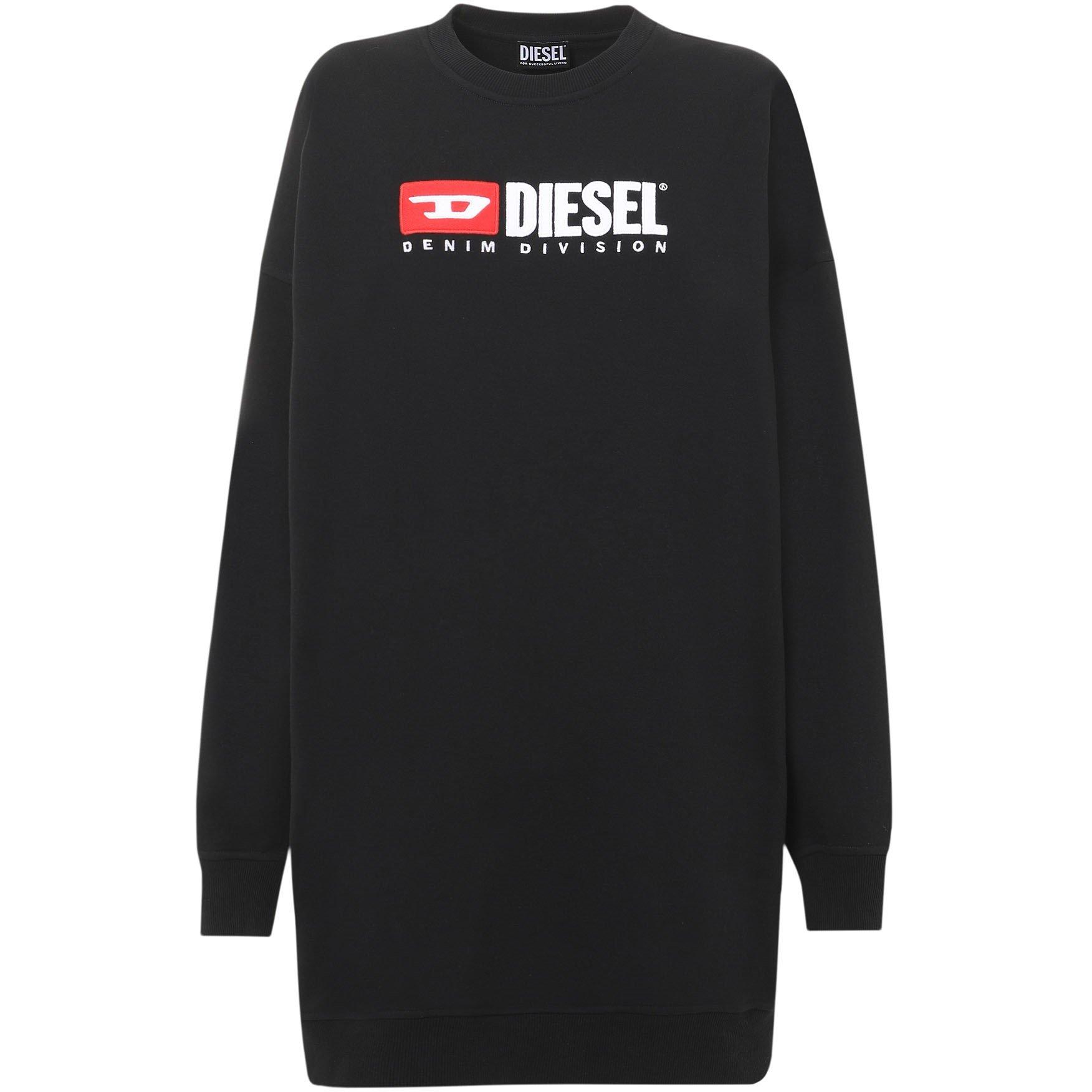 Black Black - Diesel - Women's Jumper Dress - 1