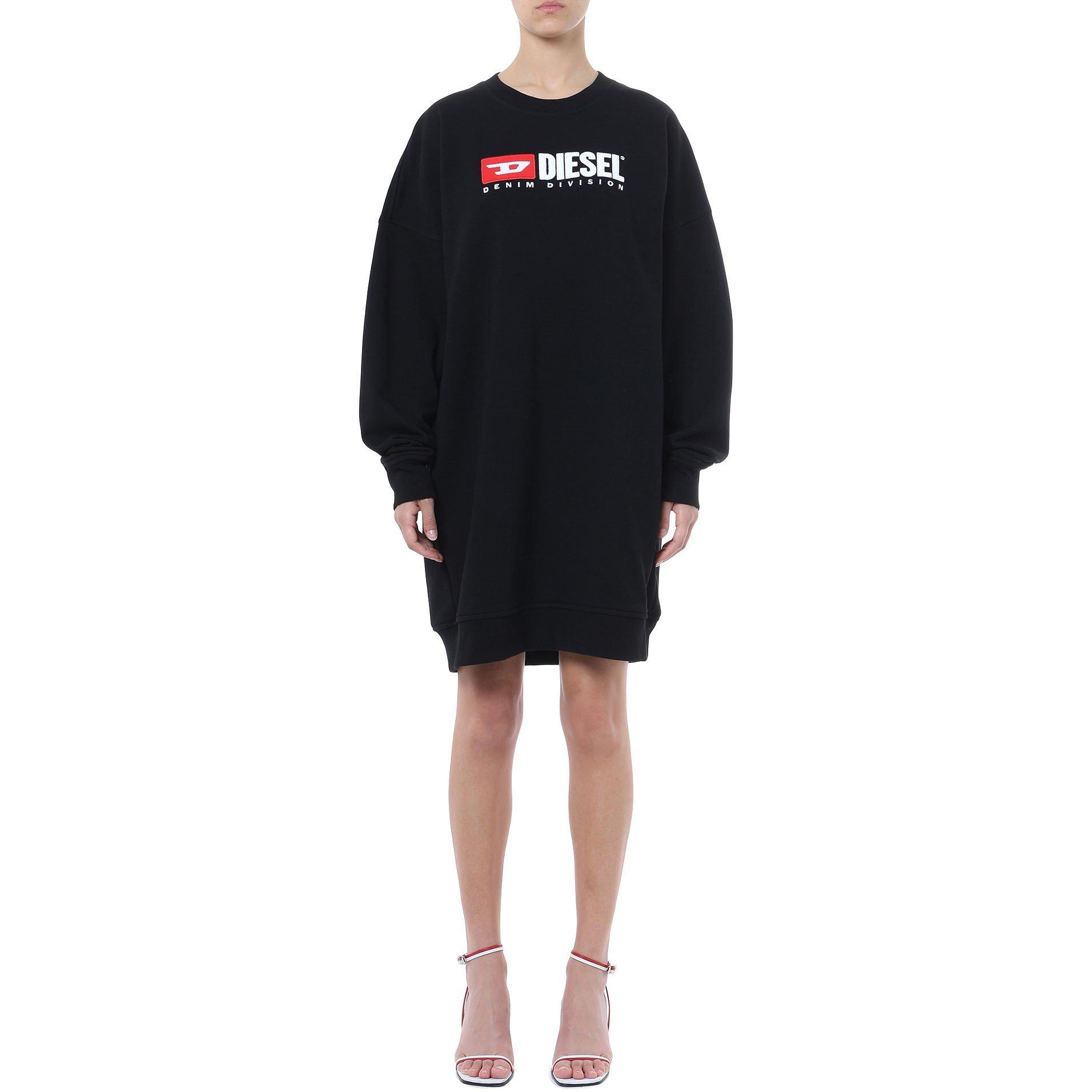 Black Black - Diesel - Women's Jumper Dress - 3