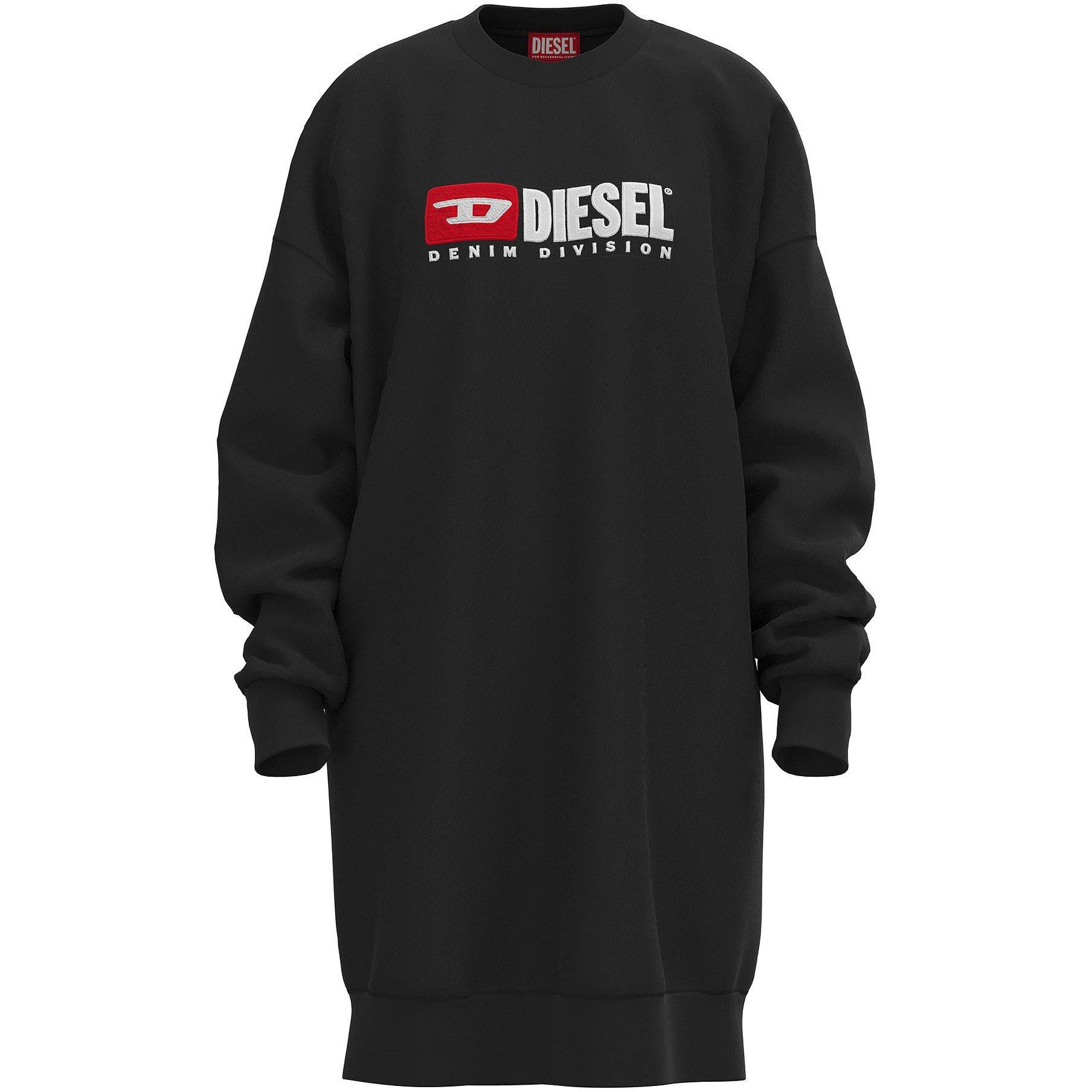 Black Black - Diesel - Women's Jumper Dress - 4