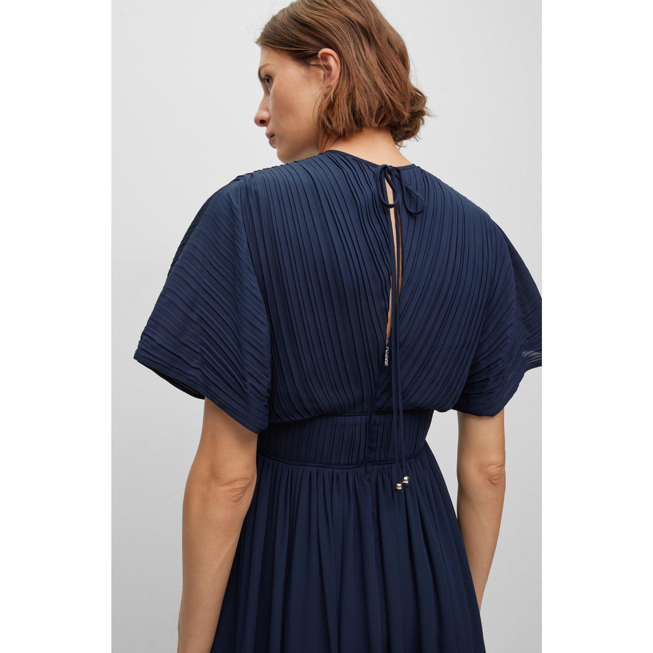 Dark Blue - Boss - Women's Drizzie Wrap Dress - 3