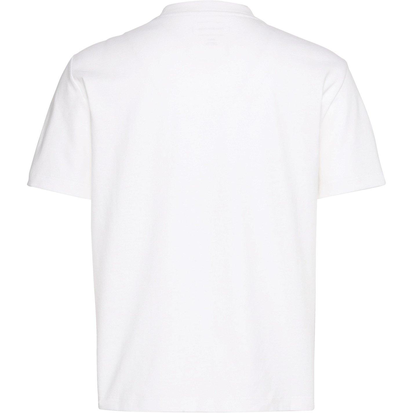 White - Calvin Klein Jeans - Women's CKJ Mono Hero Regular Fit T-Shirt - 7