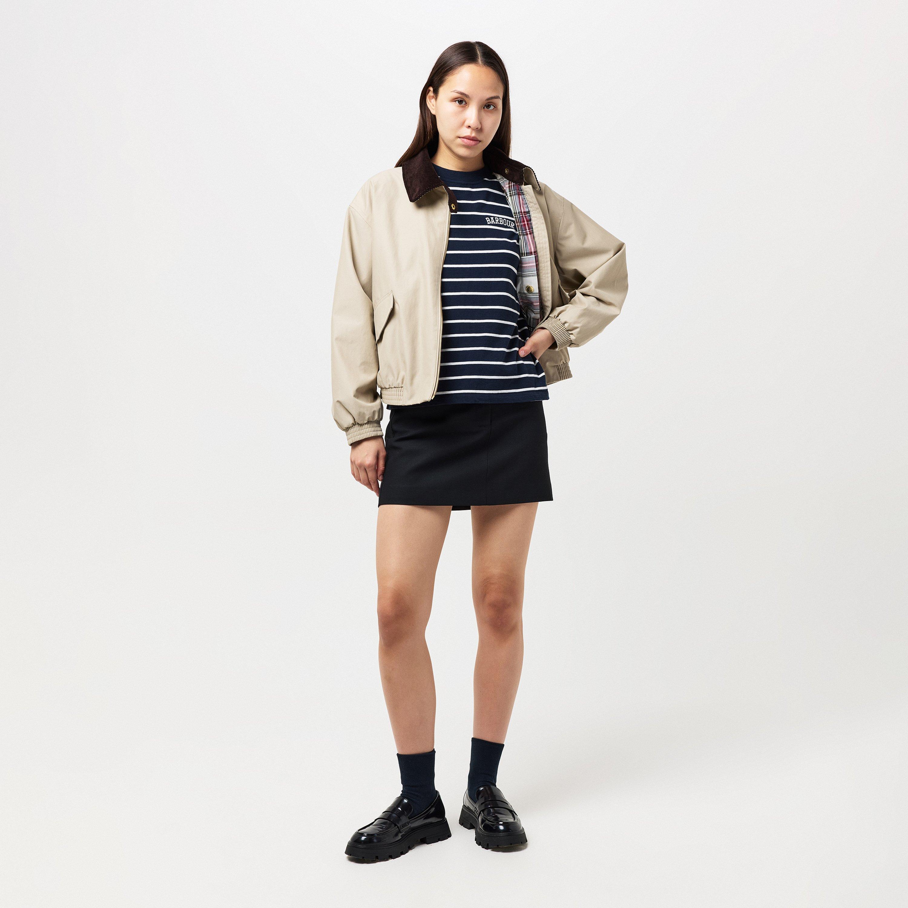 Navy Stripe - Barbour - Faye Striped T-Shirt - 6