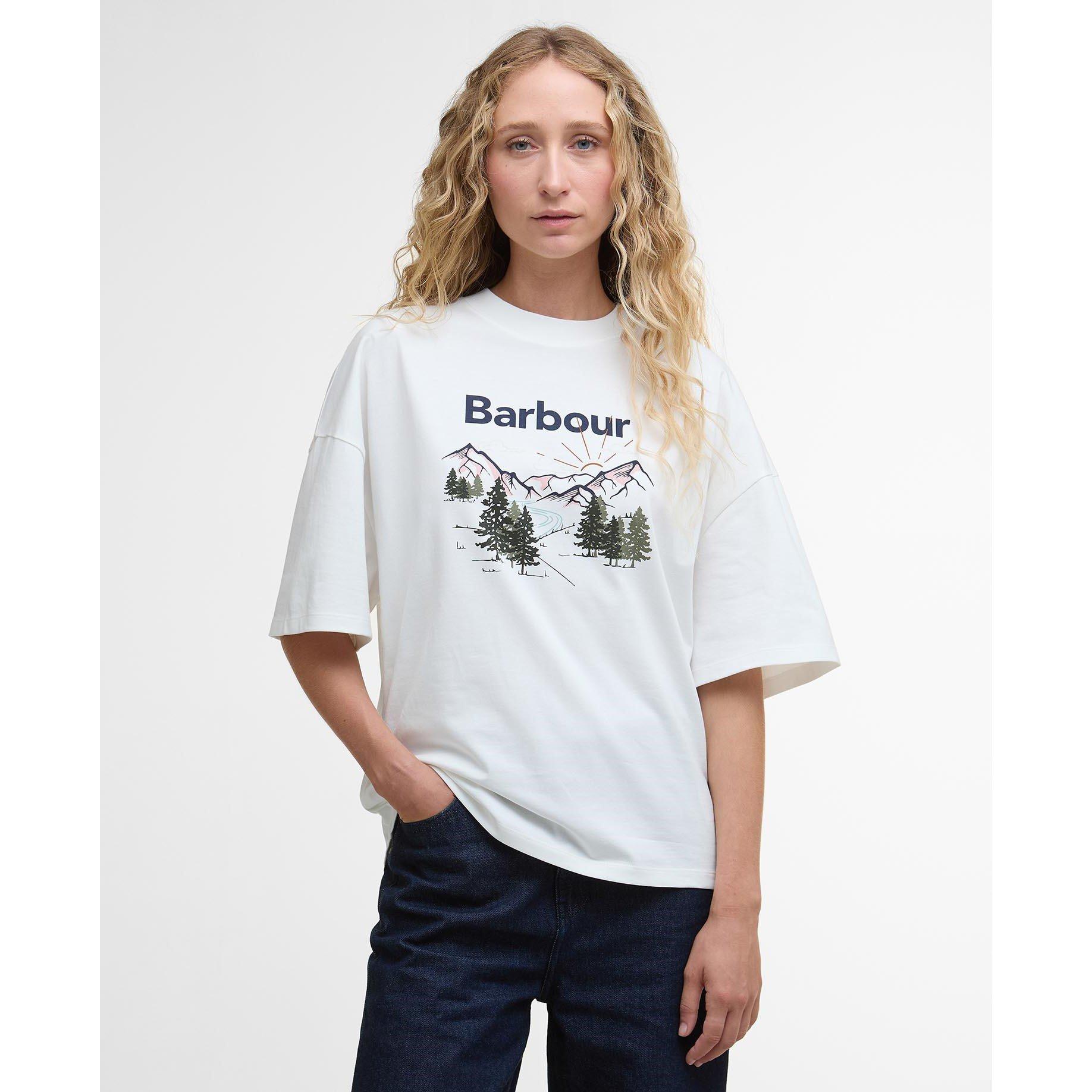 Barbour | Harper Graphic T-Shirt | Oversized T-Shirts