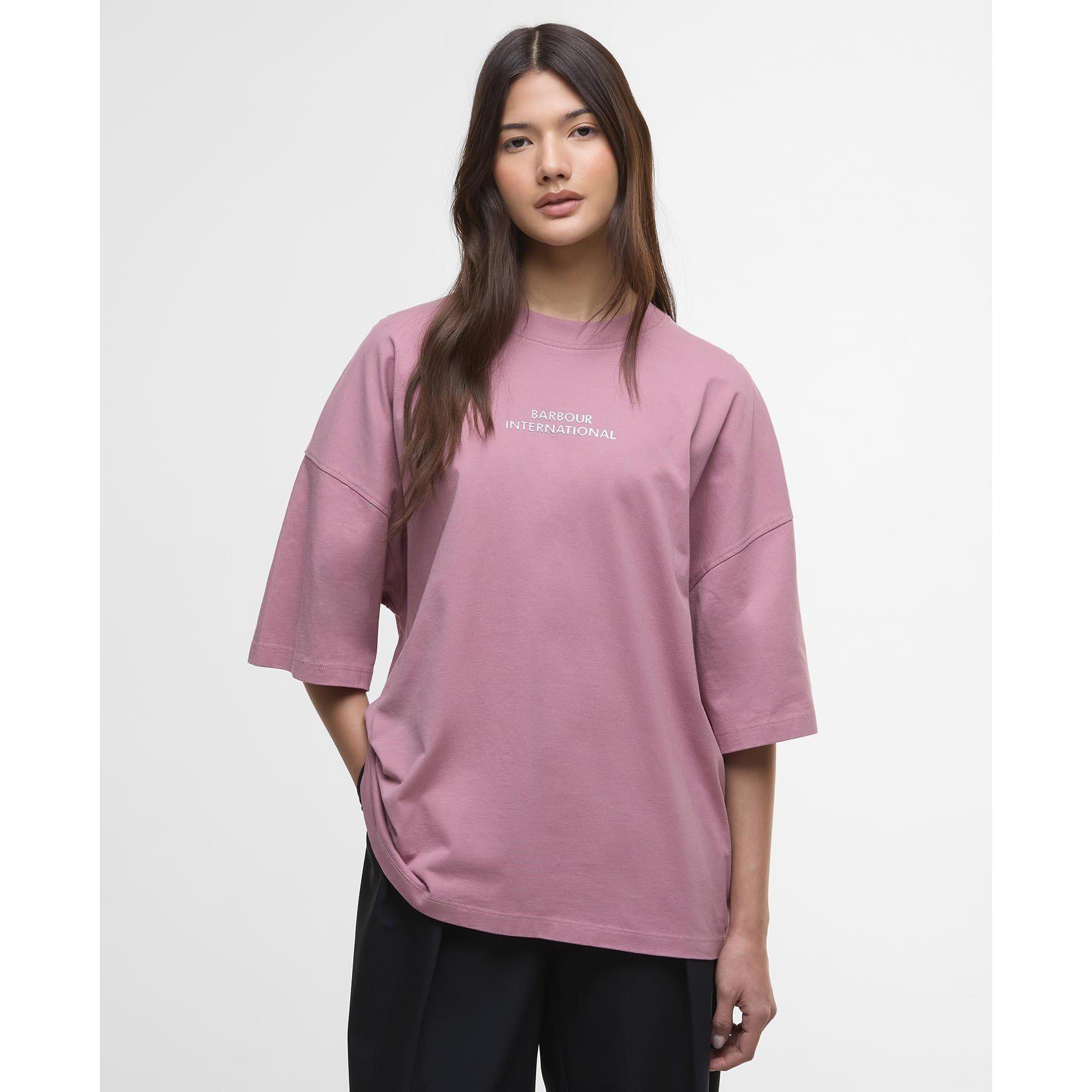 Rapsberry - Barbour International - Kaia Oversized T-Shirt - 2