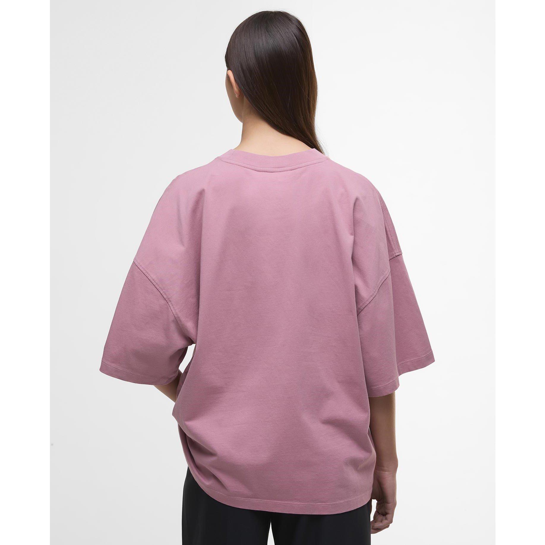 Rapsberry - Barbour International - Kaia Oversized T-Shirt - 3