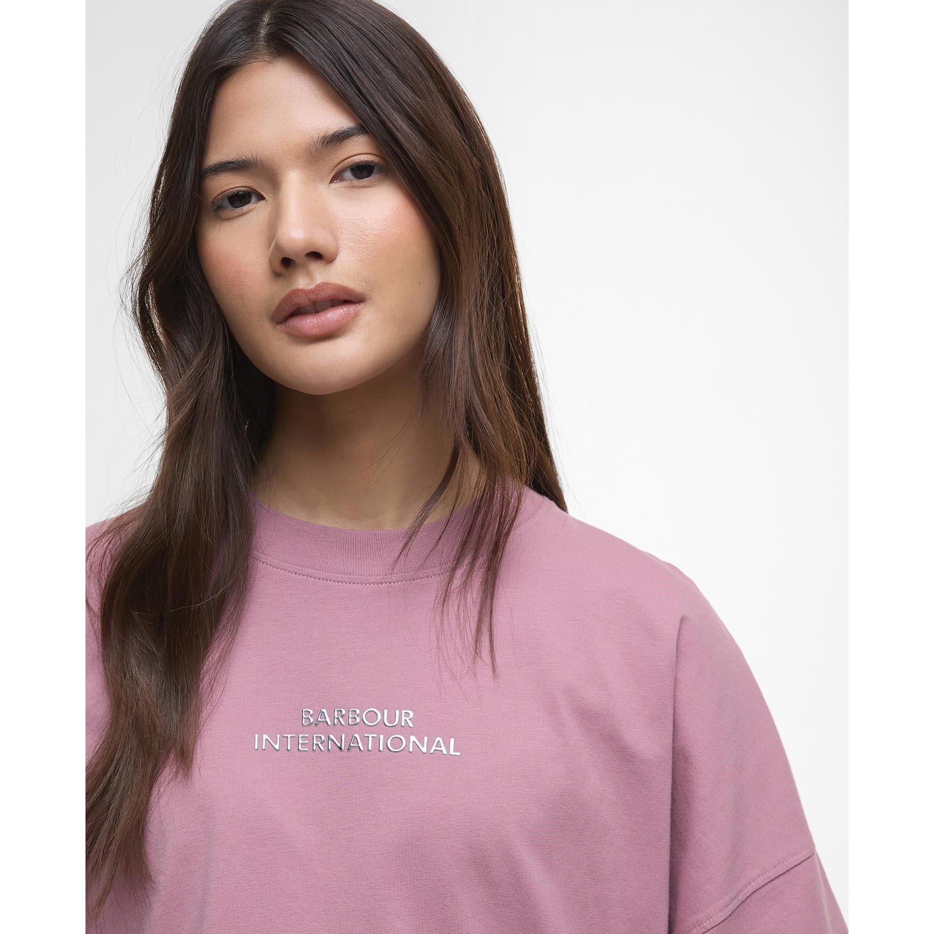 Rapsberry - Barbour International - Kaia Oversized T-Shirt - 4