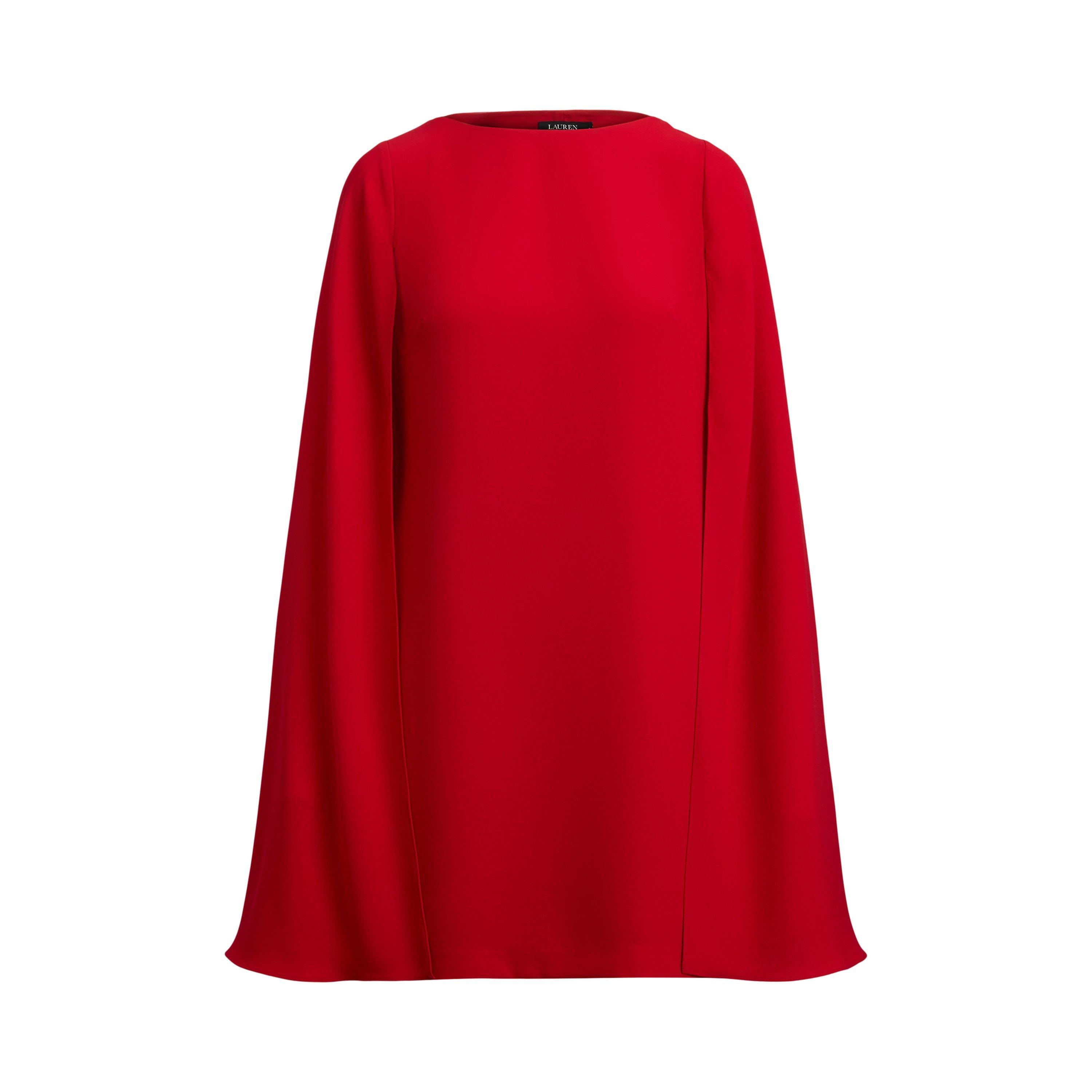 Lauren By Ralph Lauren Women's Ralph Red Petra Mini Dress - 12 (M)