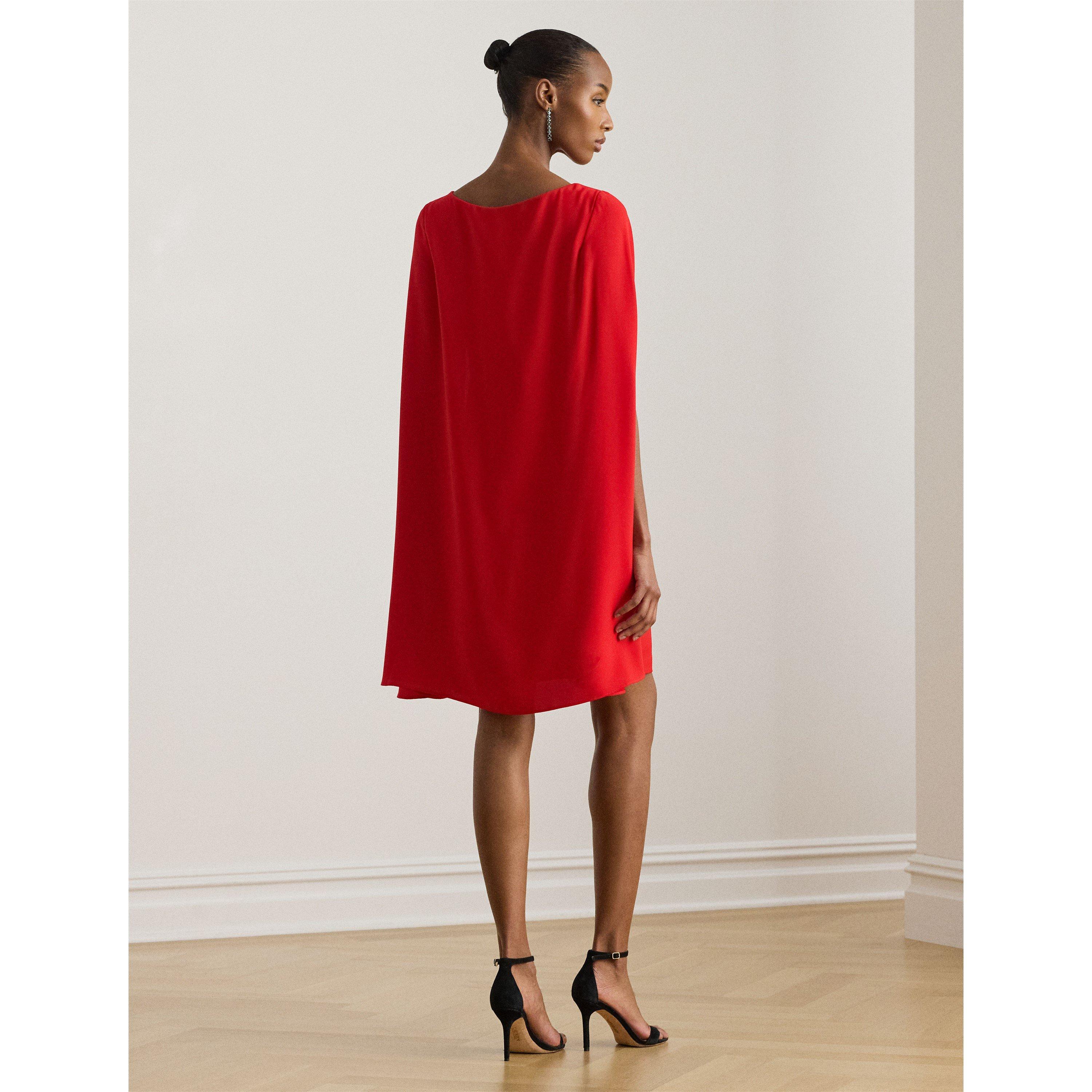 CRUISE RED - Lauren by Ralph Lauren - Women's Petra Mini Dress - 4