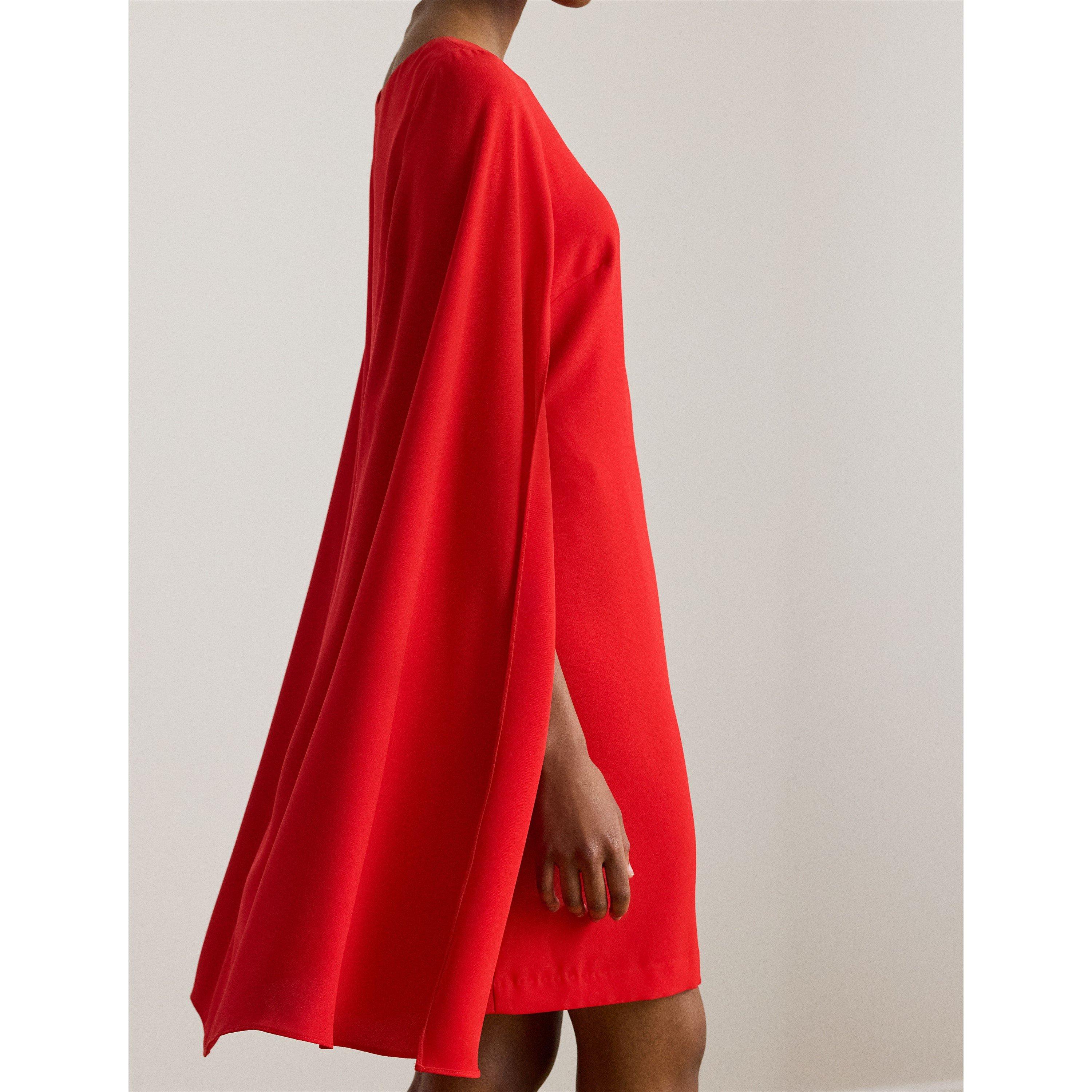 CRUISE RED - Lauren by Ralph Lauren - Women's Petra Mini Dress - 5