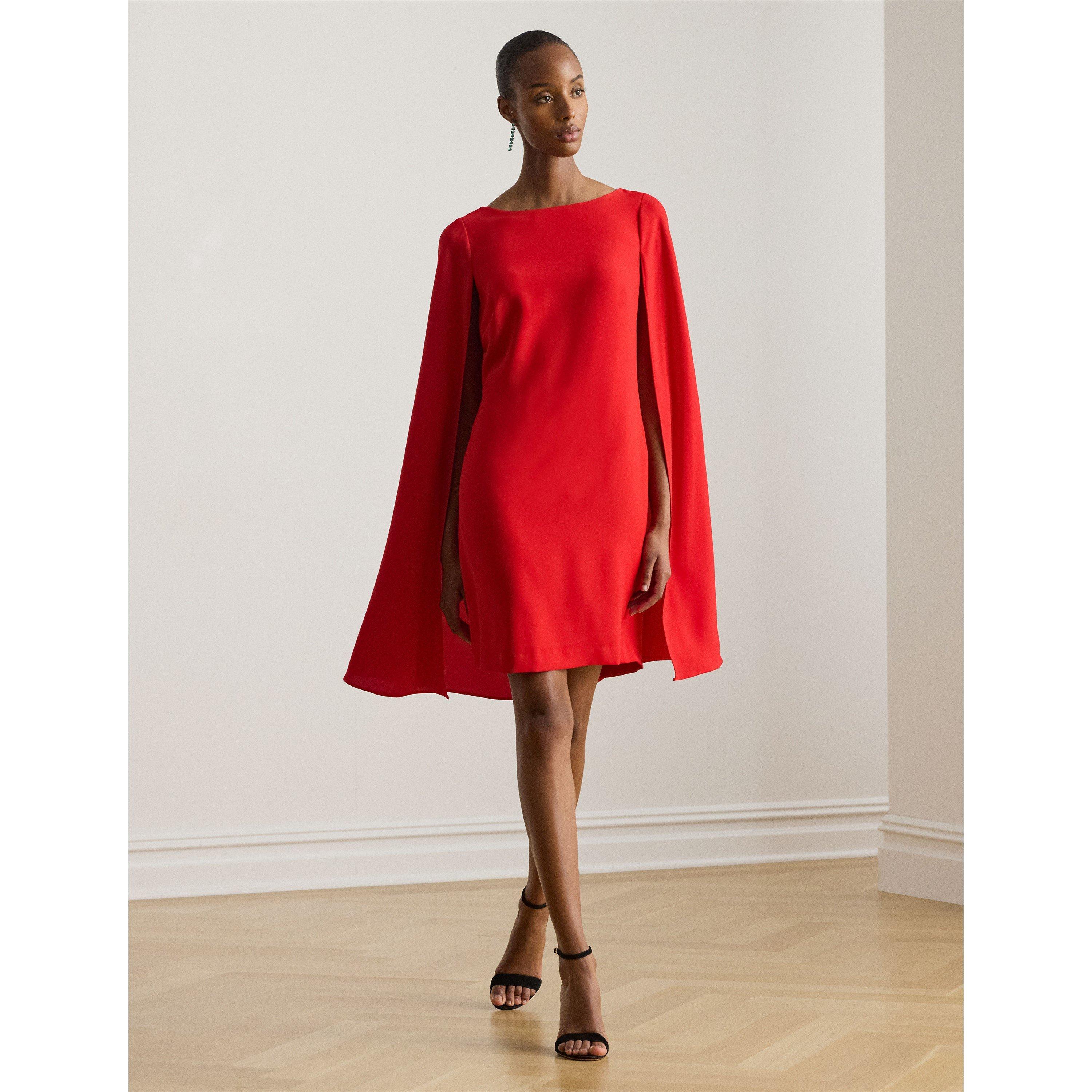 CRUISE RED - Lauren by Ralph Lauren - Women's Petra Mini Dress - 6