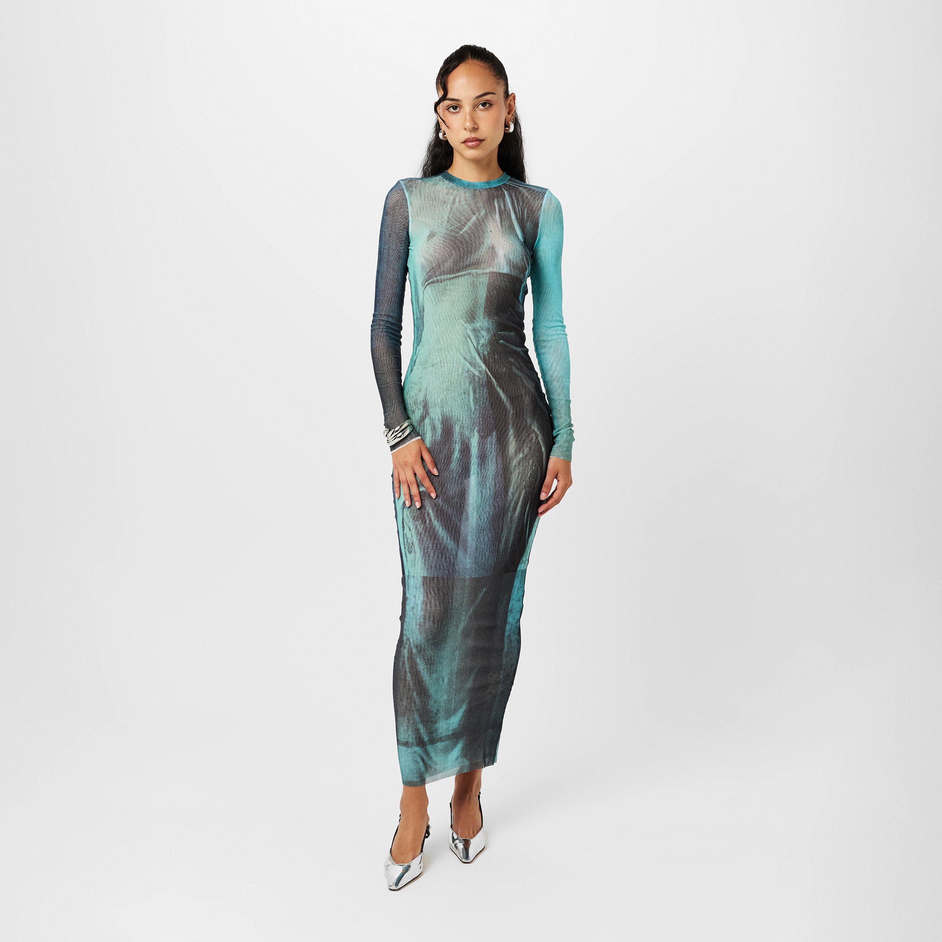 Vintage Bl - Jean Paul Gaultier - Women's Maxi Dress - 6