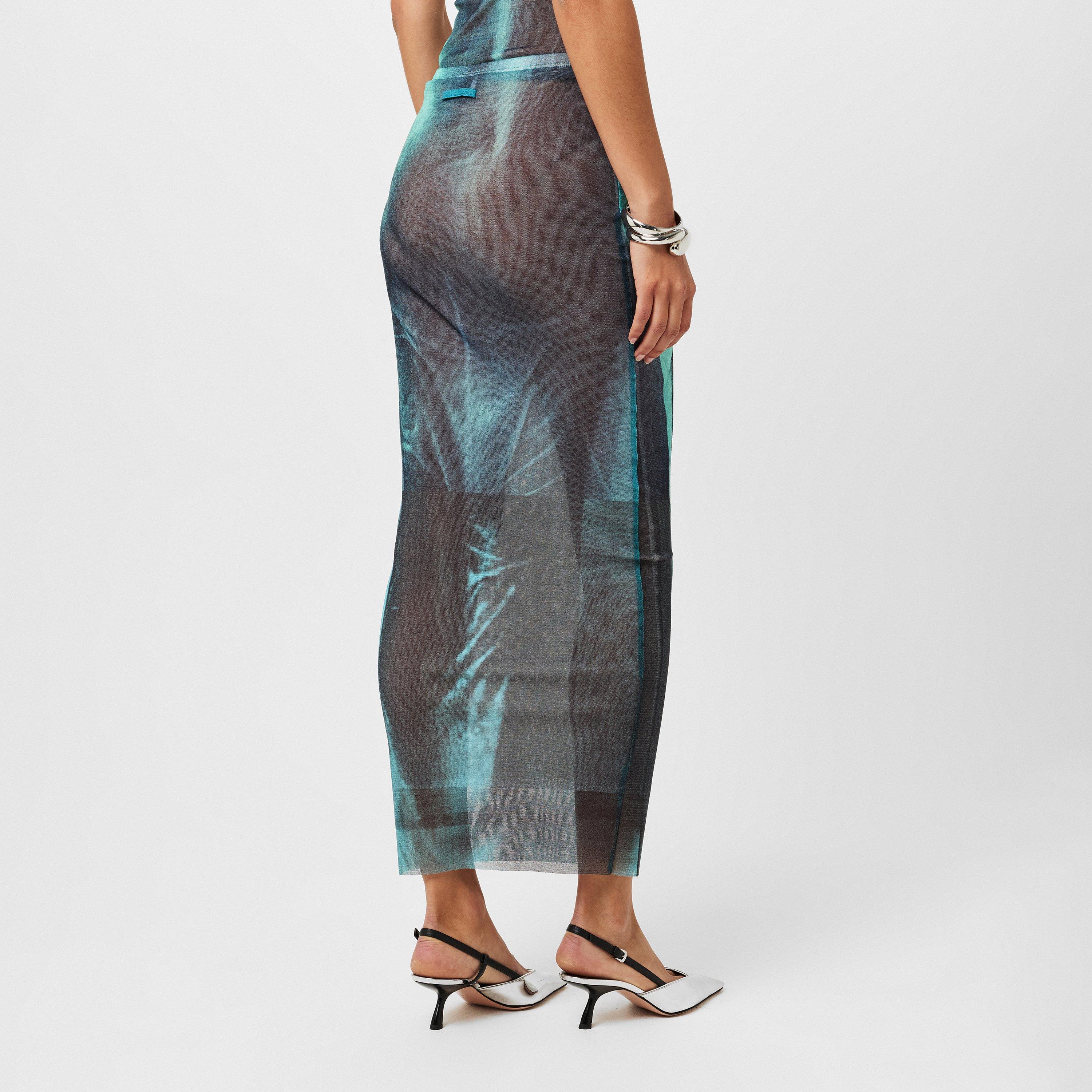 Vintage Bl - Jean Paul Gaultier - Women's Maxi Dress - 4