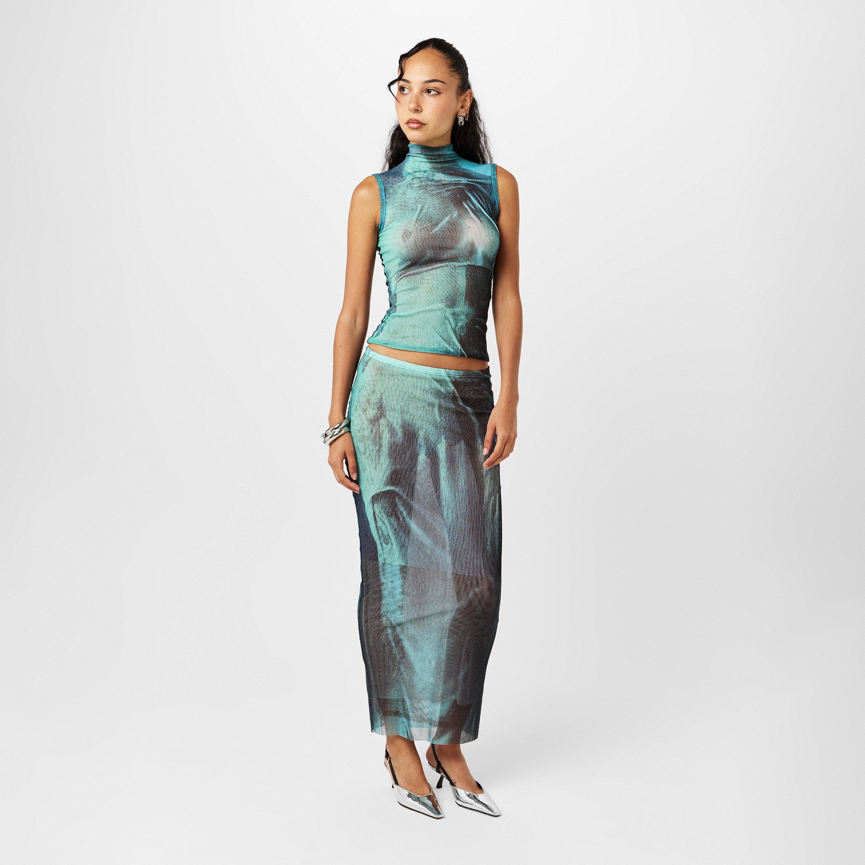 Vintage Bl - Jean Paul Gaultier - Women's Maxi Dress - 6