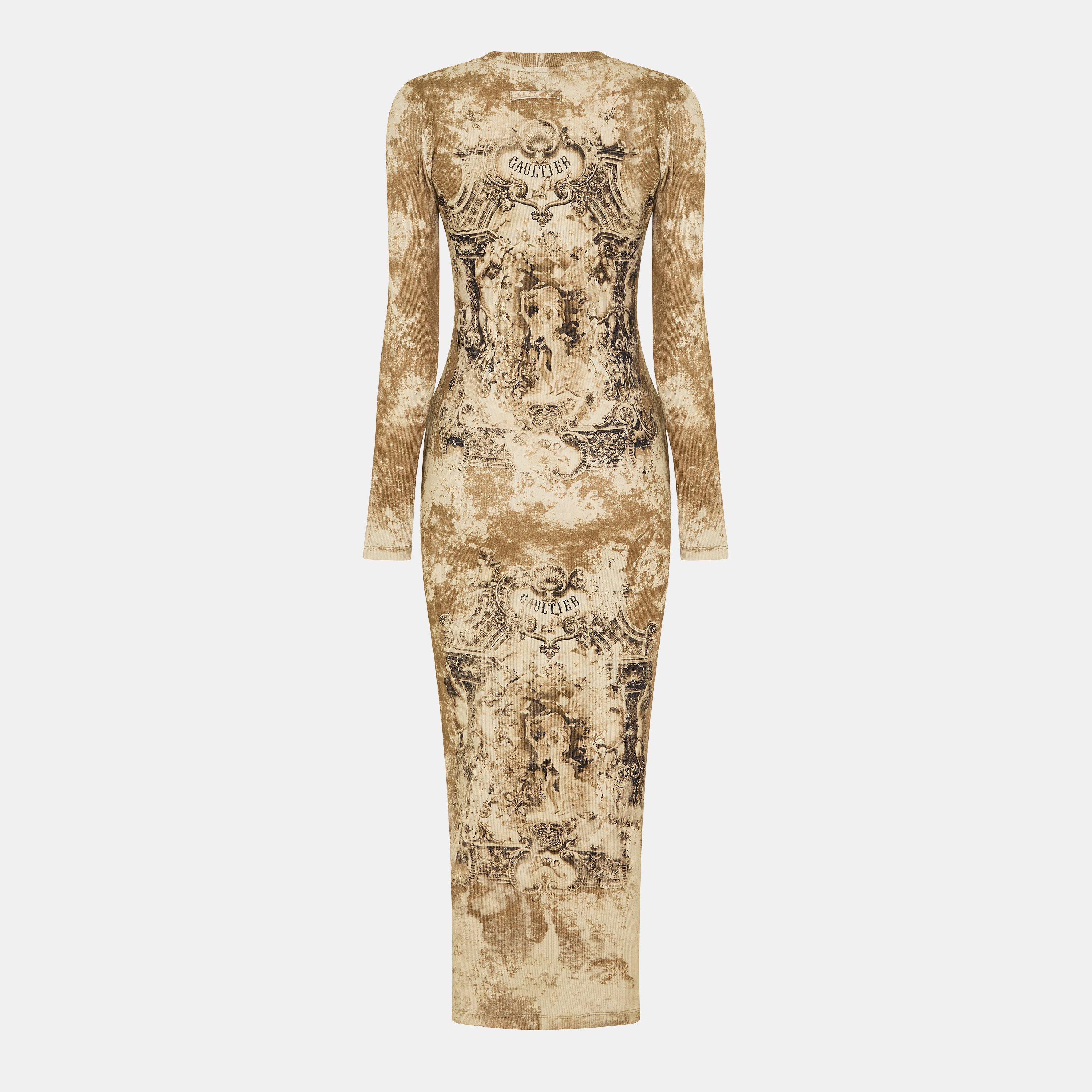 Beige/Tpe - Jean Paul Gaultier - Women's Maxi Dress - 2
