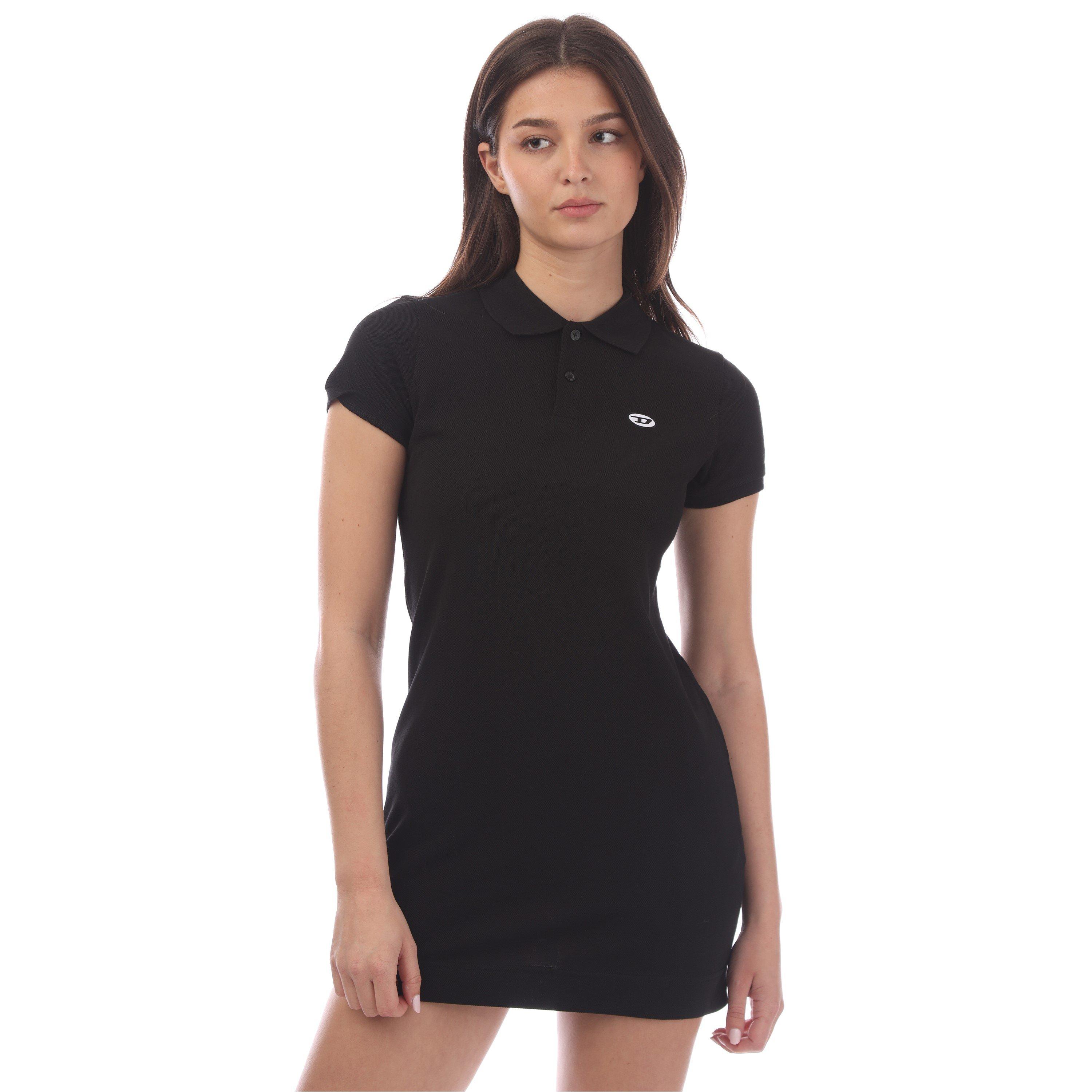 Black Black - Diesel - Women's Polo Dress - 3