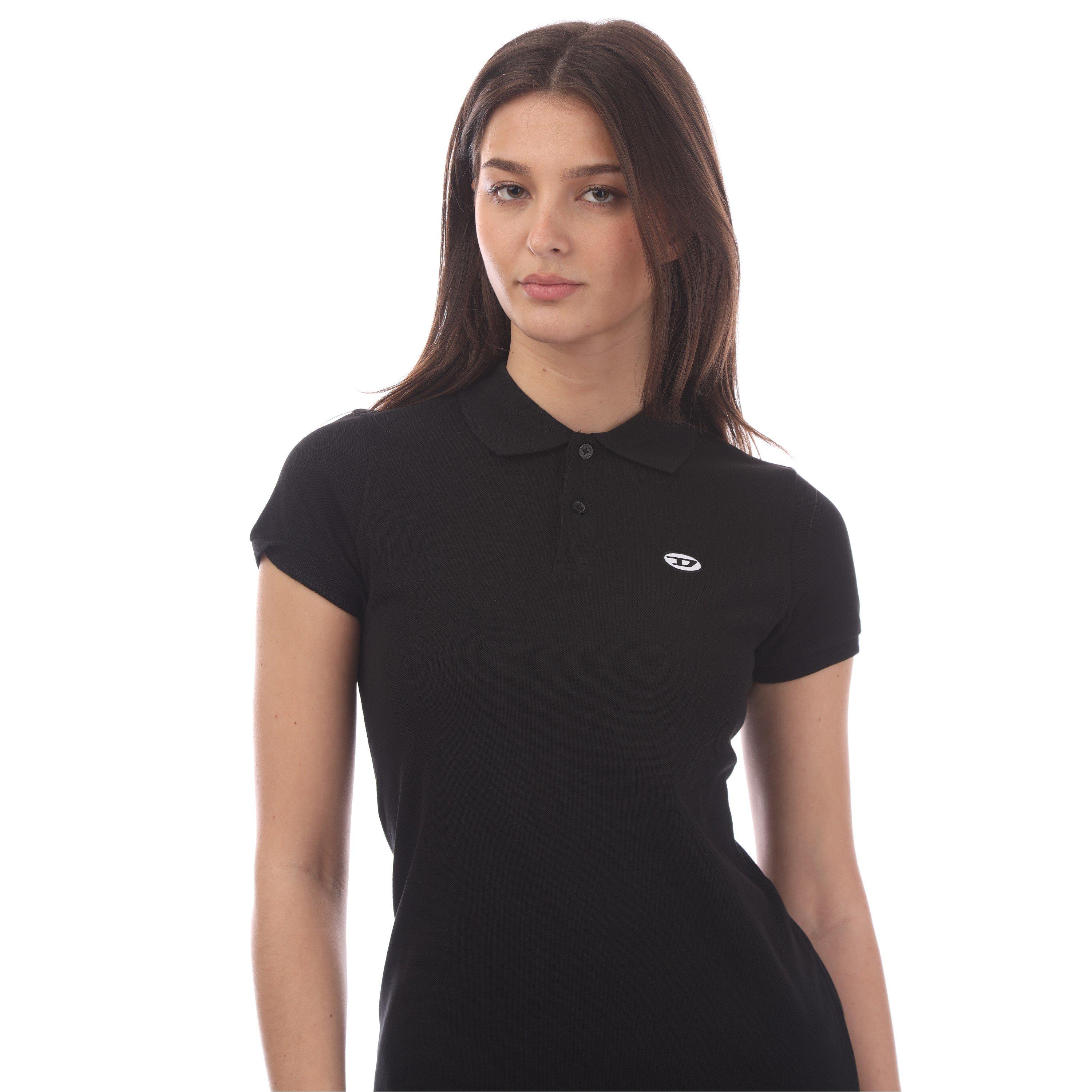 Black Black - Diesel - Women's Polo Dress - 5