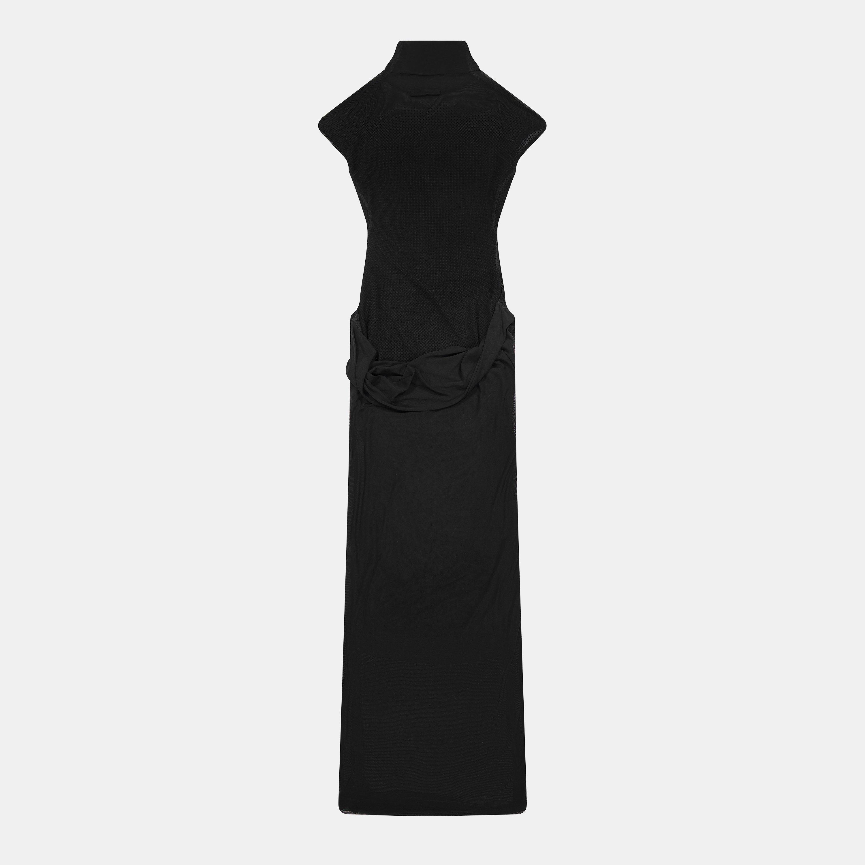 Black - Jean Paul Gaultier - Women's Maxi Dress - 2