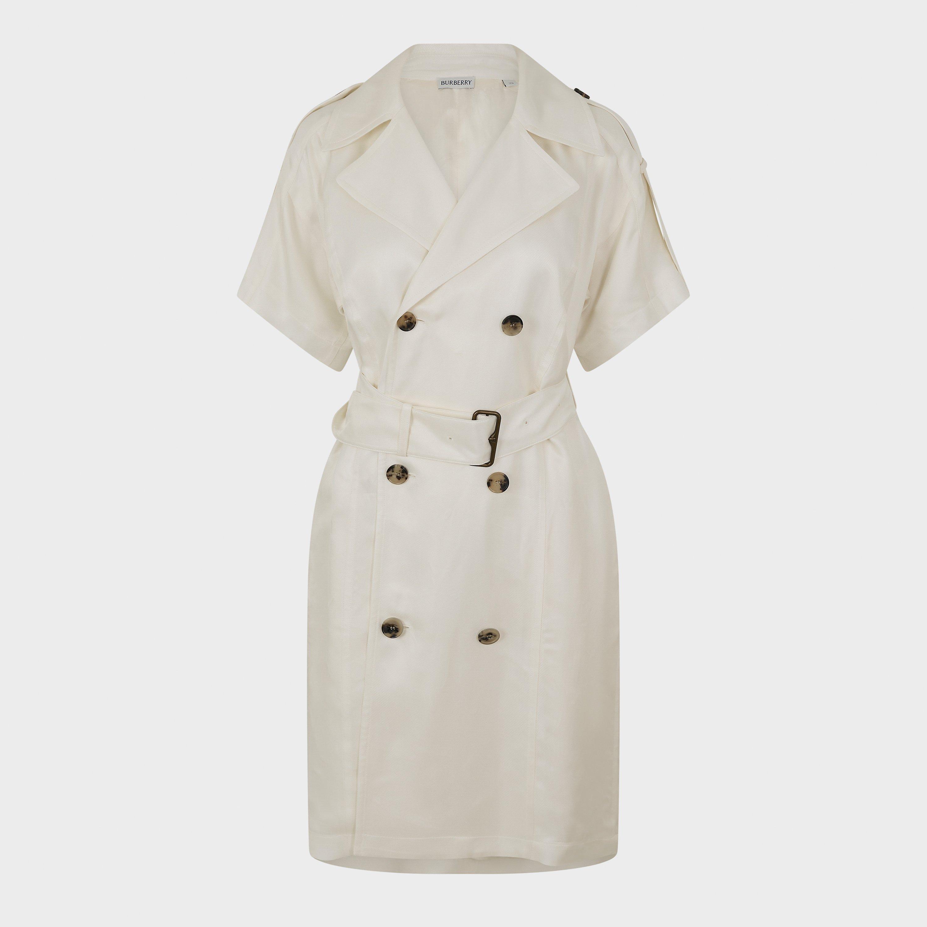 Pelican - Burberry - Women's Structured Button-Through Shirt Dress - 1
